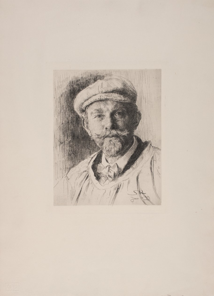Selbstporträt von Peder Severin Krøyer