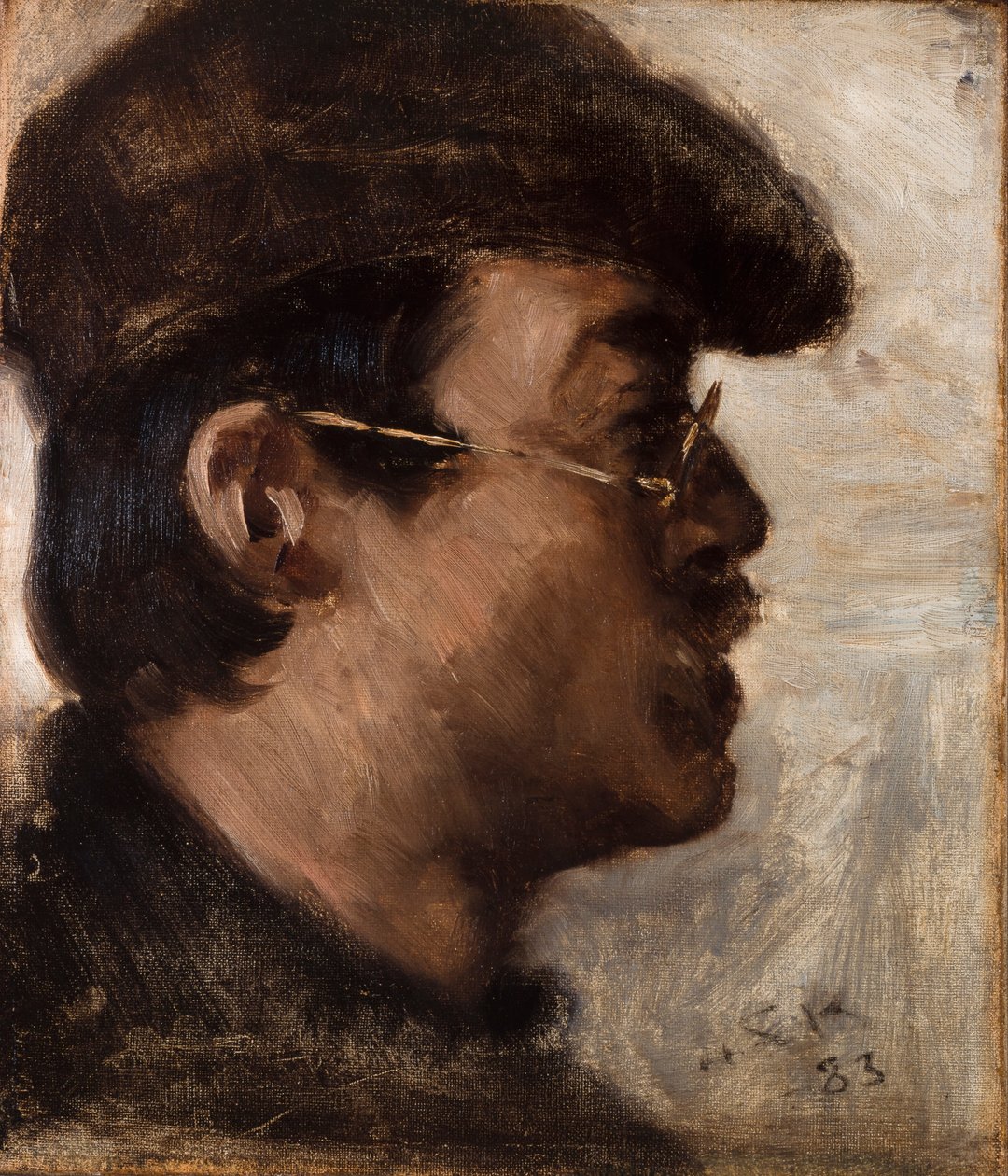 Eilif Peterssen von Peder Severin Krøyer
