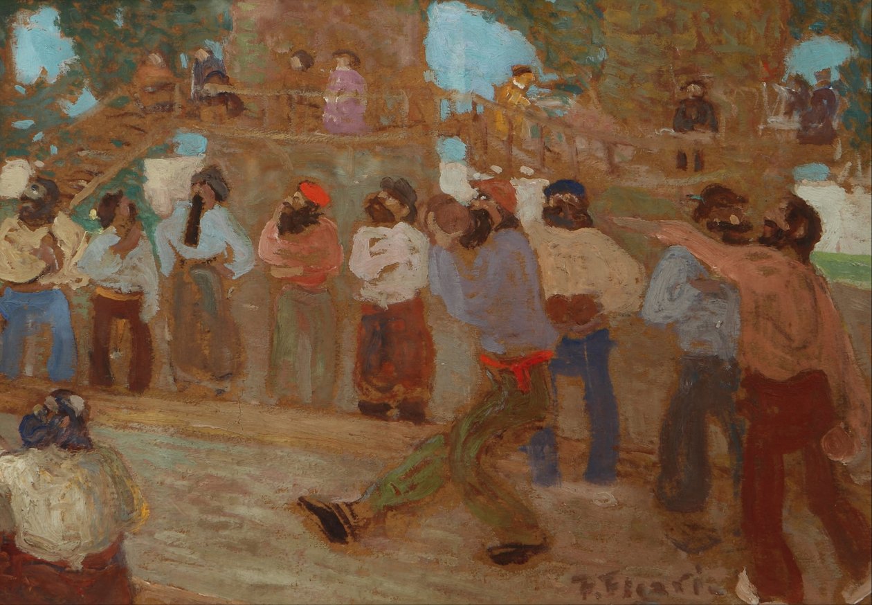 Boccia-Platz von Pedro Figari