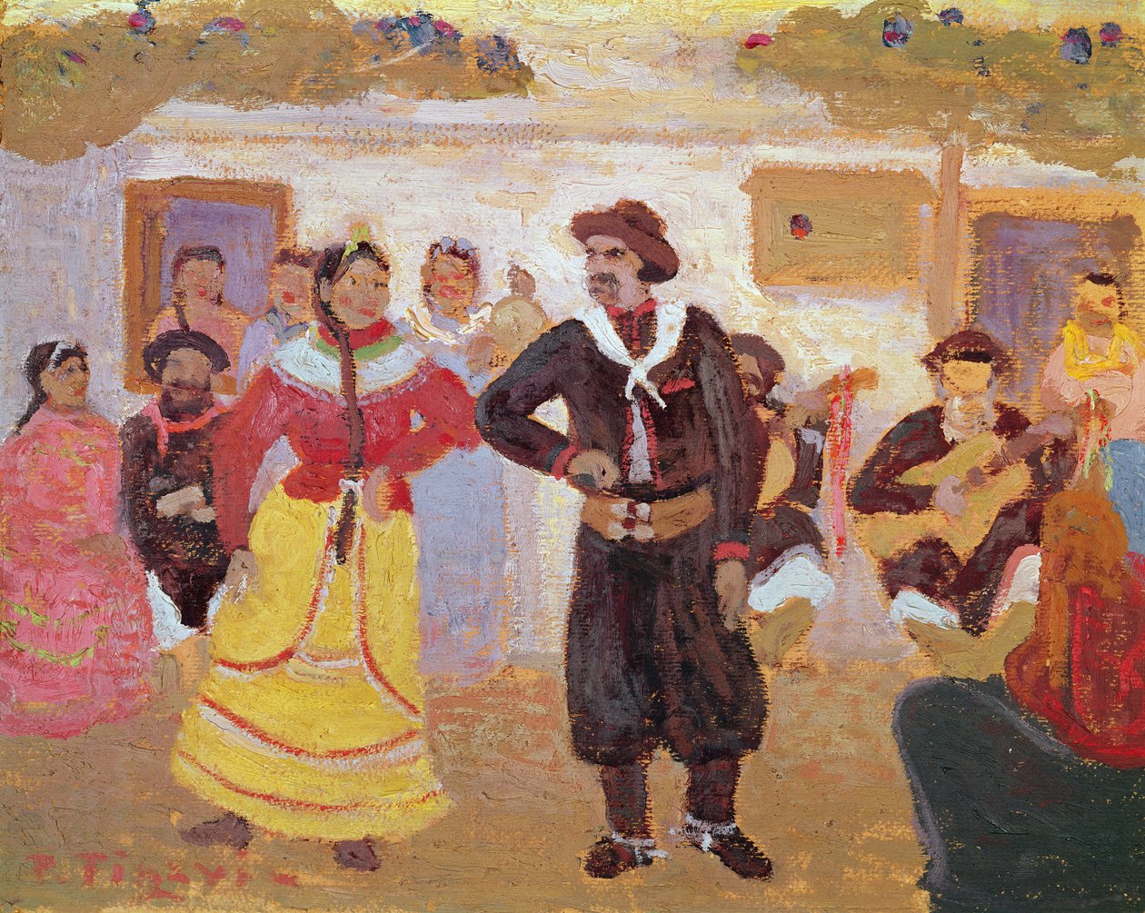 Gaucho-Tanz von Pedro Figari