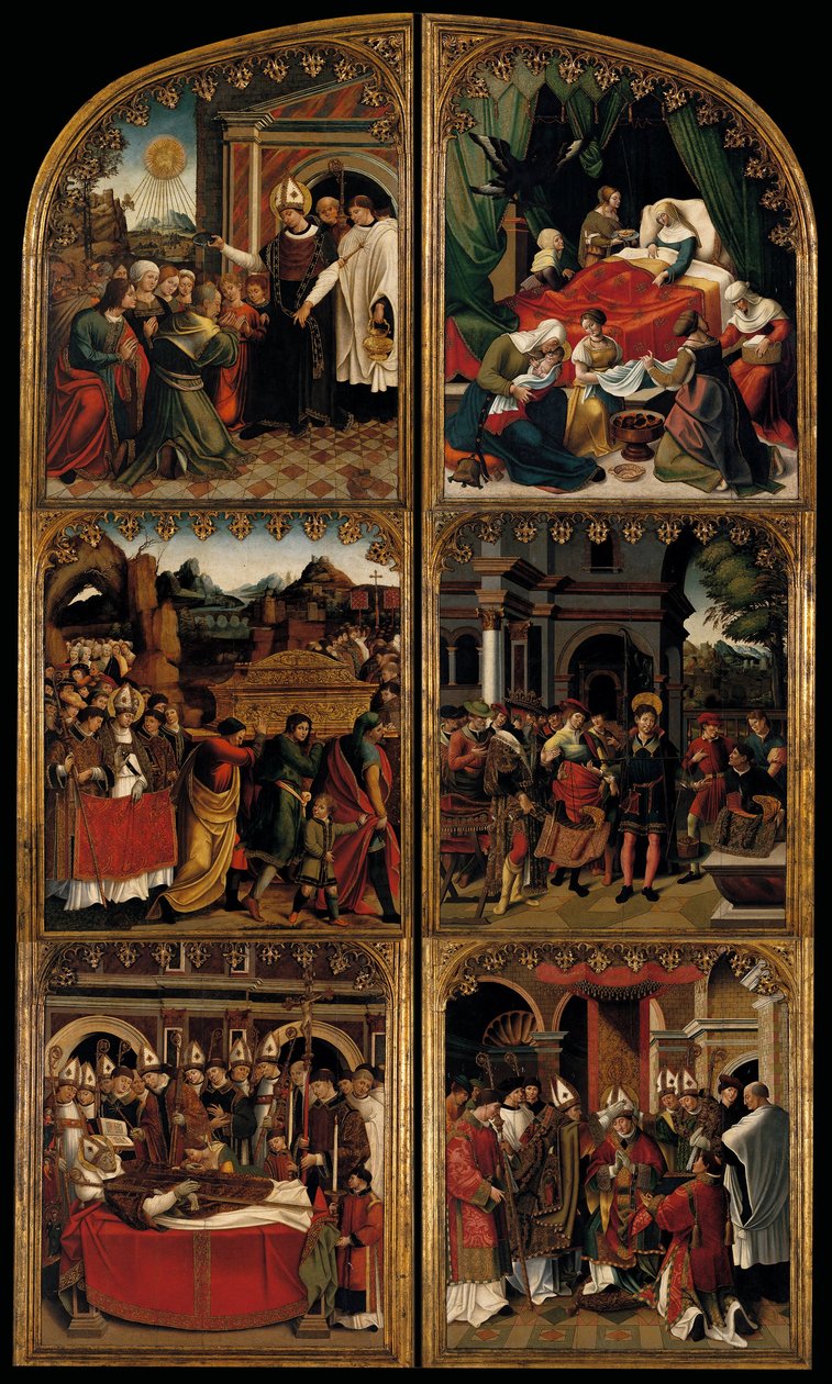 Türen des Altars von Saint Eligius von Pedro Nunyes