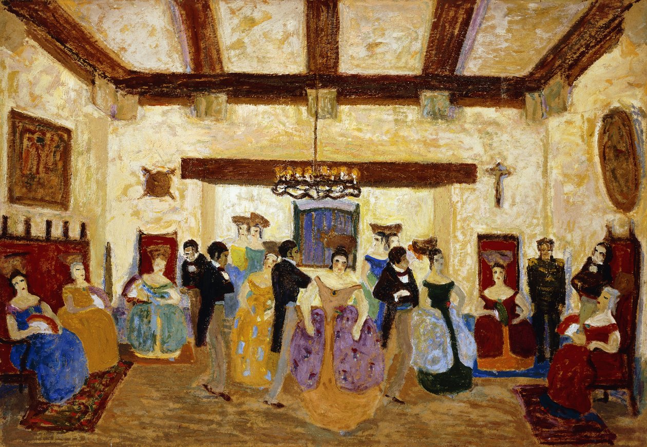 Koloniales Treffen; Reunion Colonial von Pedro Figari