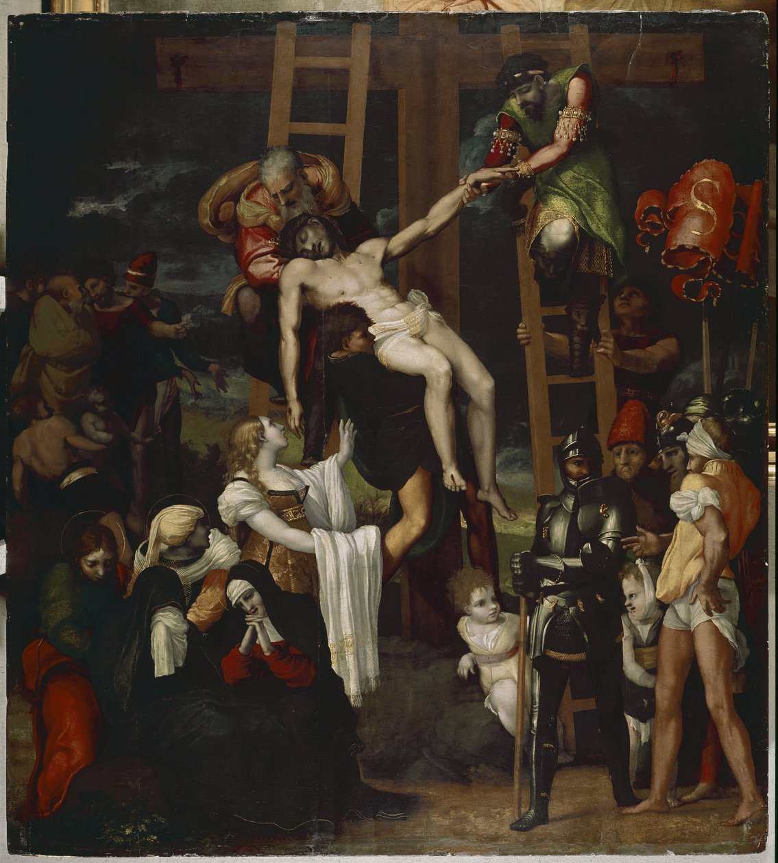 Die Kreuzabnahme von Pedro Machuca