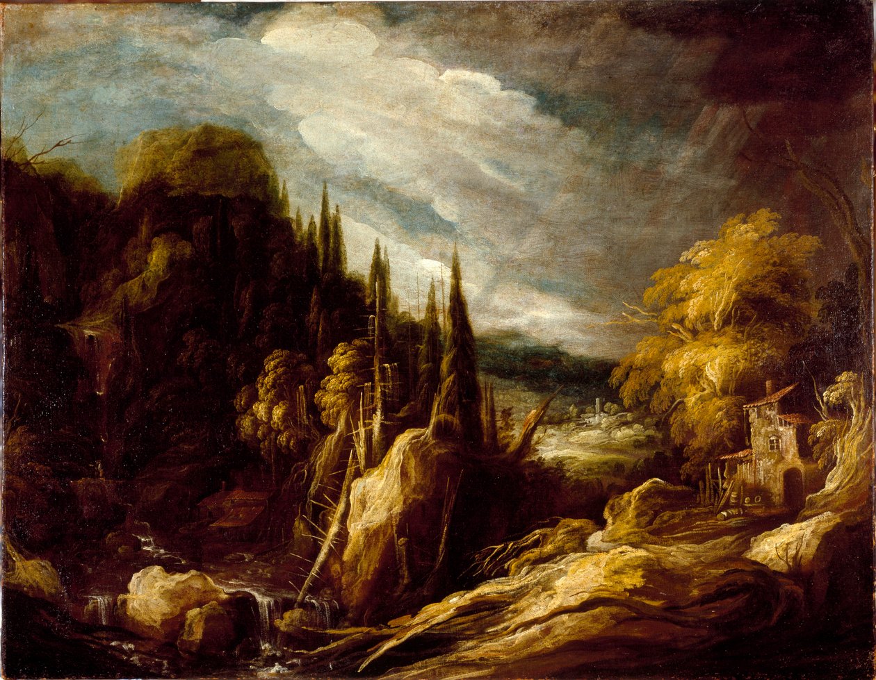 Berglandschaft von Peeters the Elder Gillis