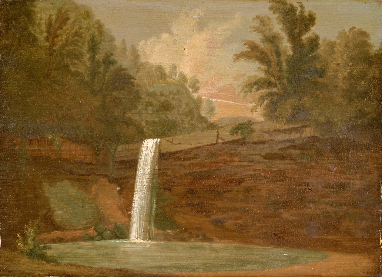 Sgwd Gwladys, Tal von Neath, ca. 1819 von Penry Williams