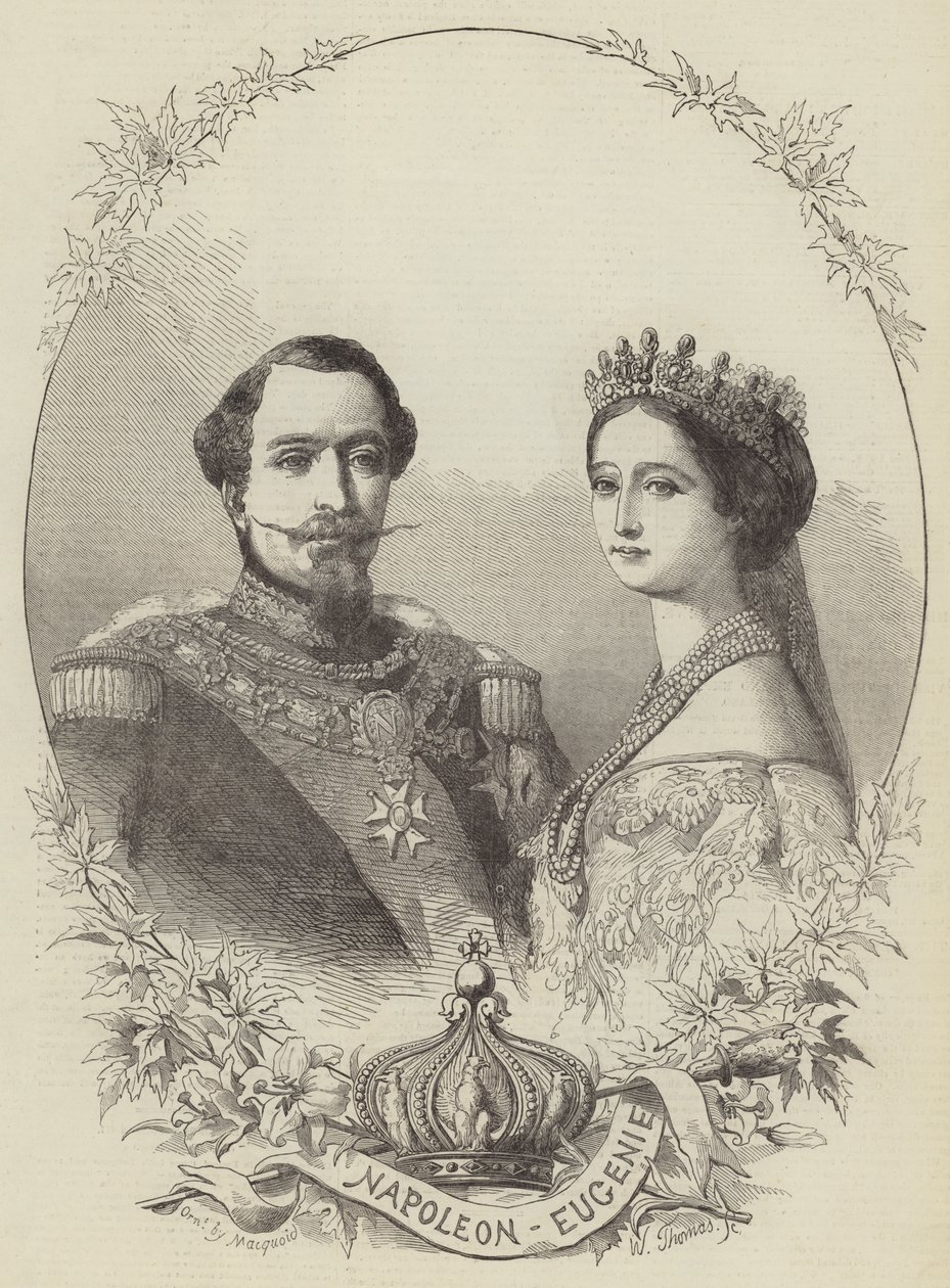 Napoleon und Eugenie von Percy Macquoid