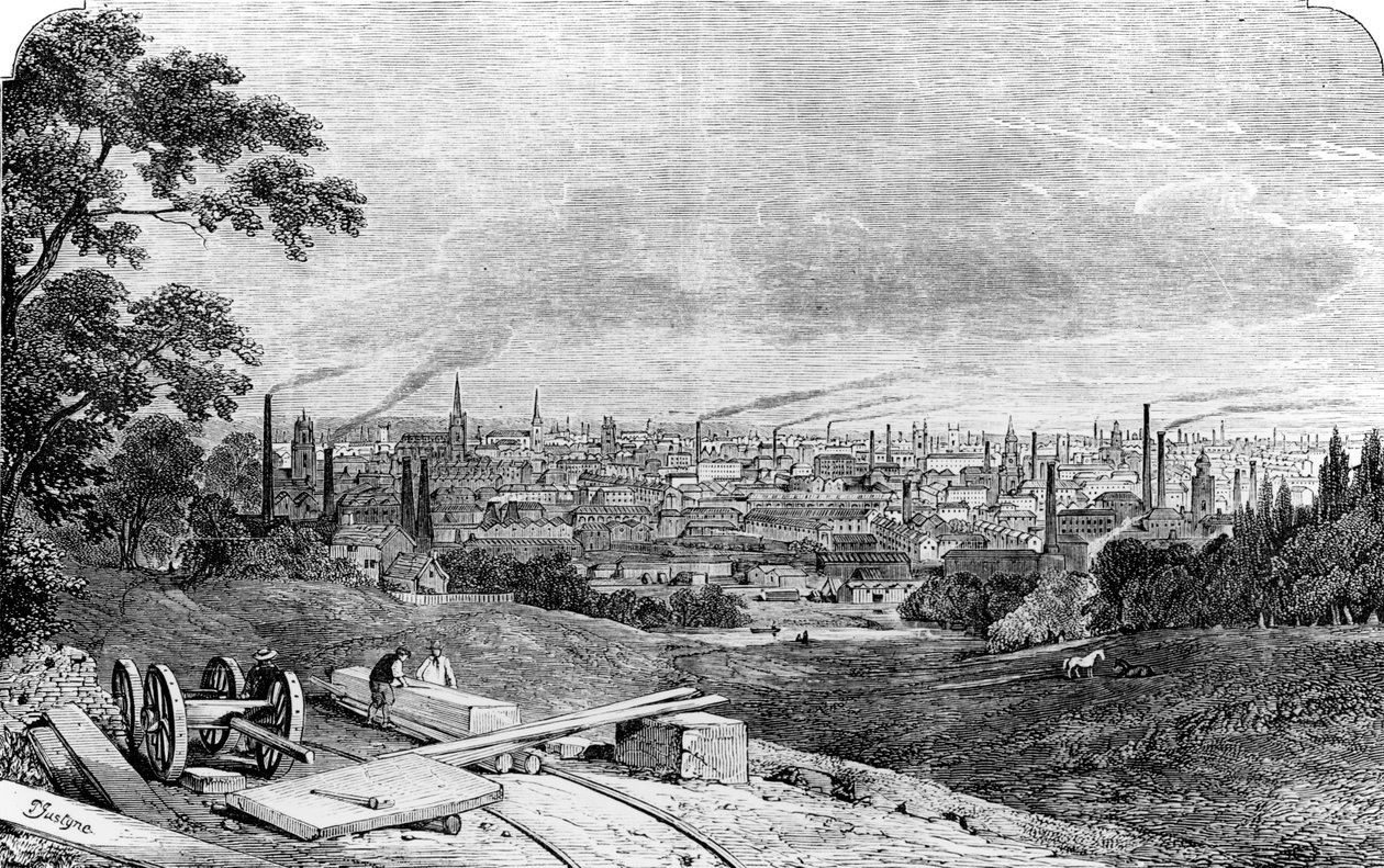 Manchester, 1840 von Percy William Justyne