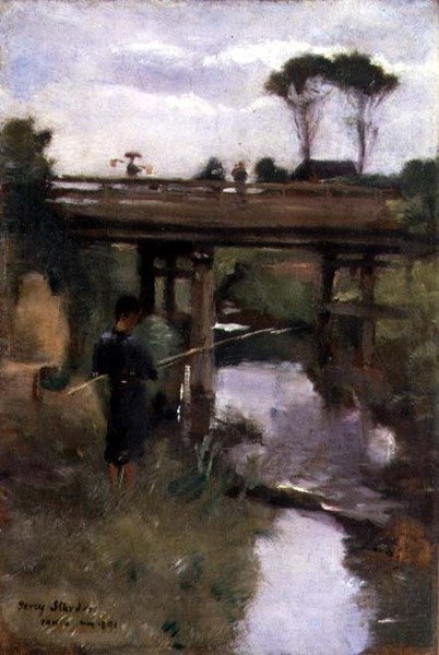 Fischerjunge, Tokio, Mai 1891 von Percy Sturdee