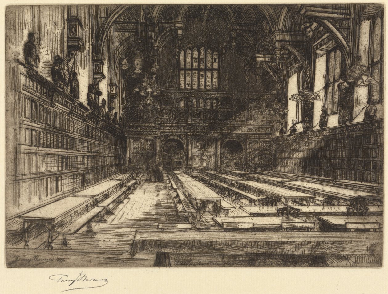 Der Tempel, London von Percy Thomas
