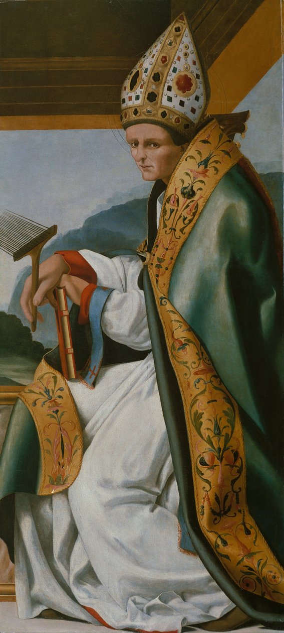 Heiliger Blasius von Pere Fernández