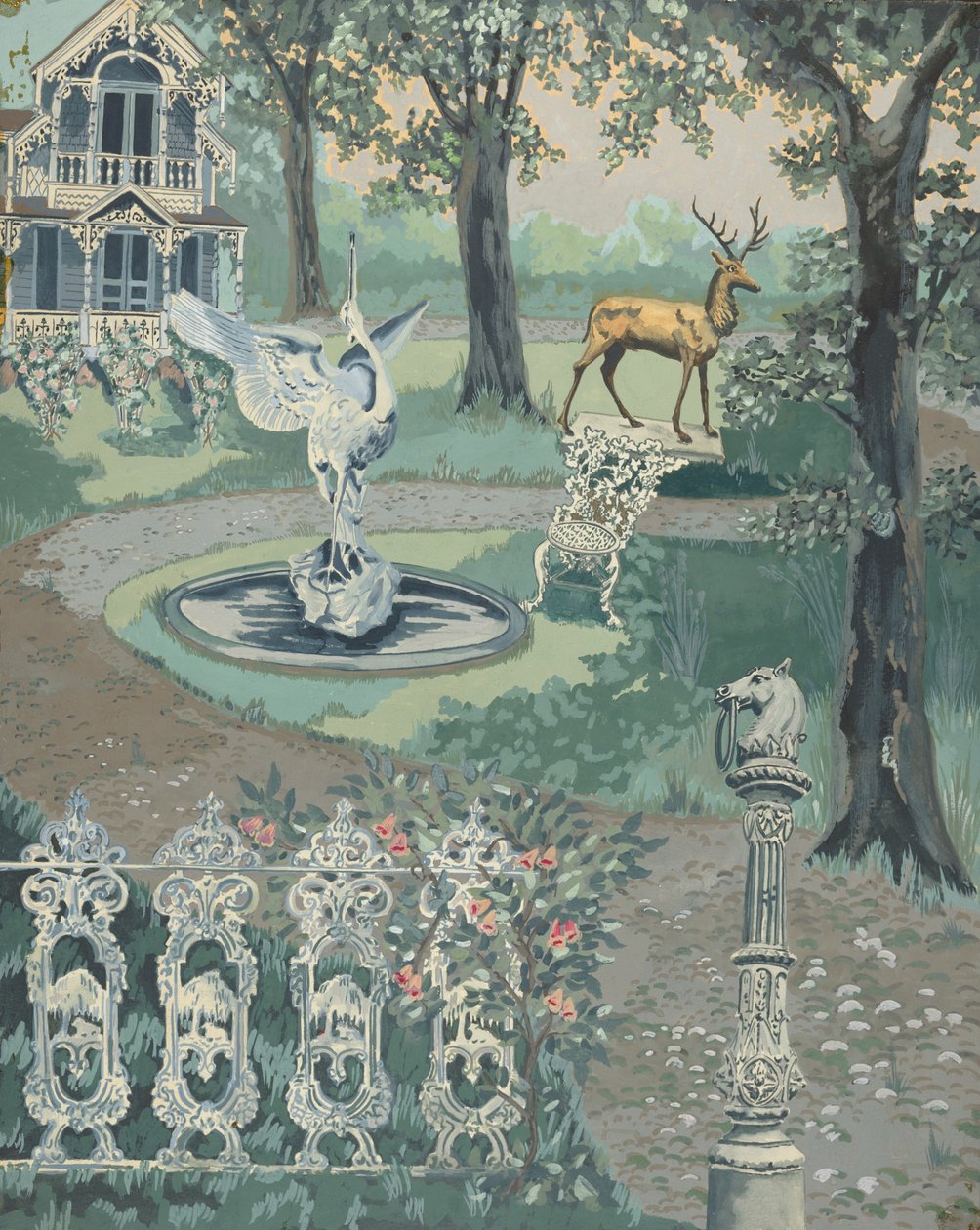 Garteneinstellung von Perkins Harnly