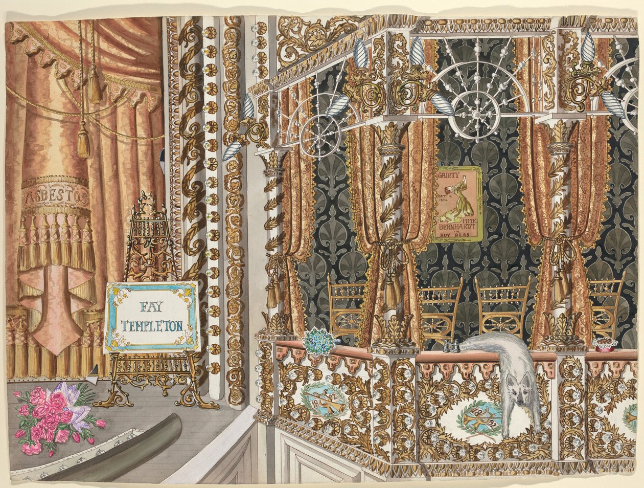 Theaterloge, 1892 von Perkins Harnly