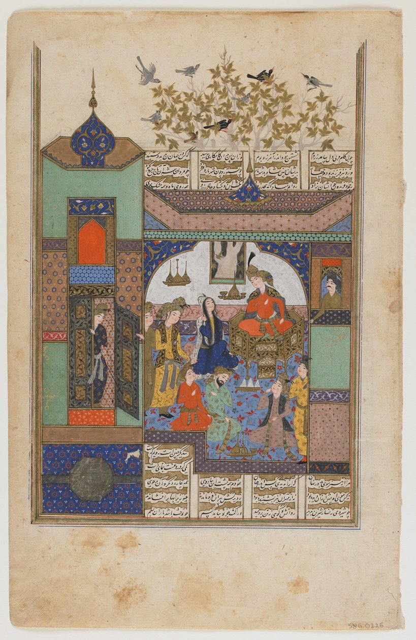 Shirin vor Shiruya, ca. 1600 von Persian School