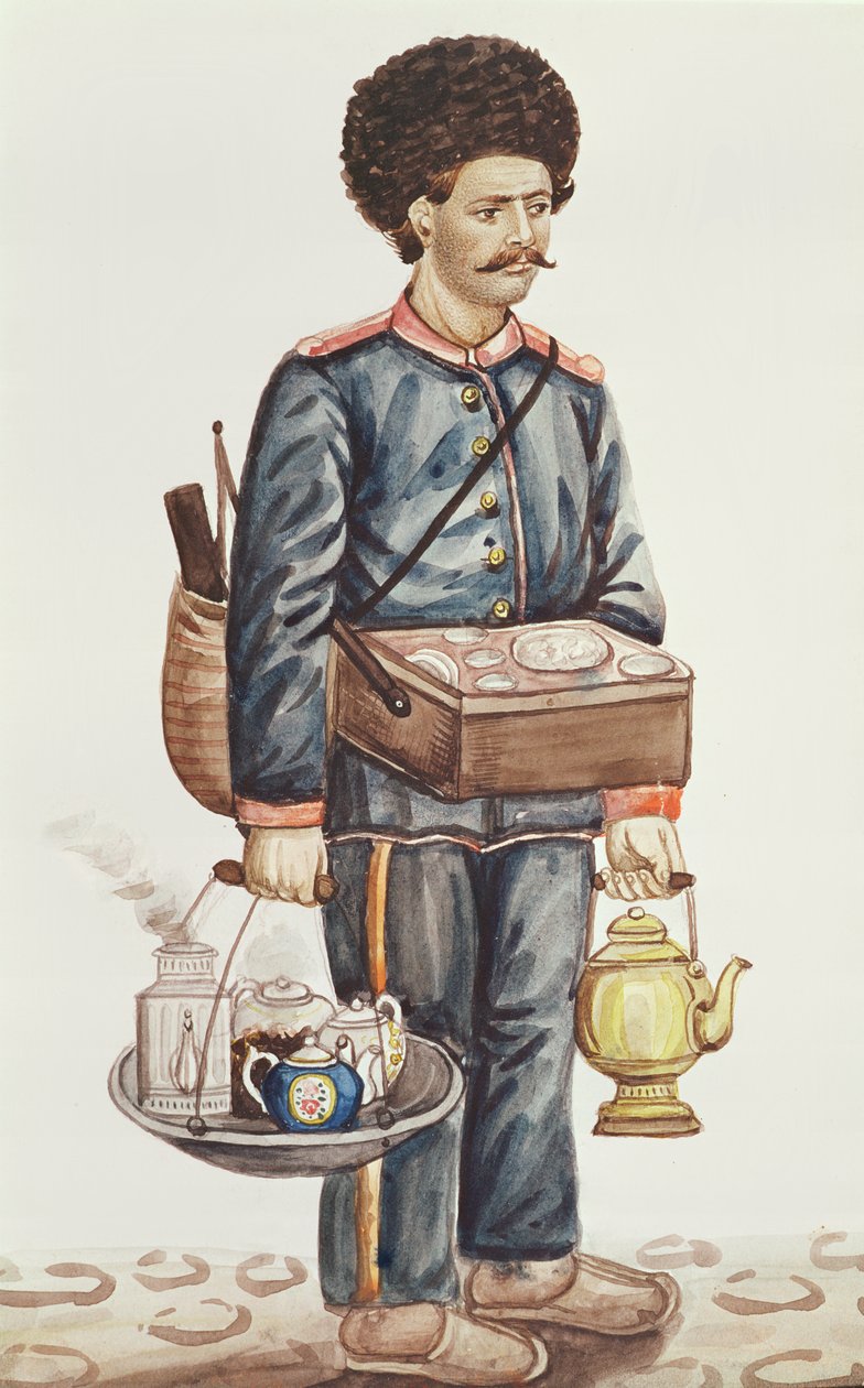 Der reisende Teehändler von Persian School
