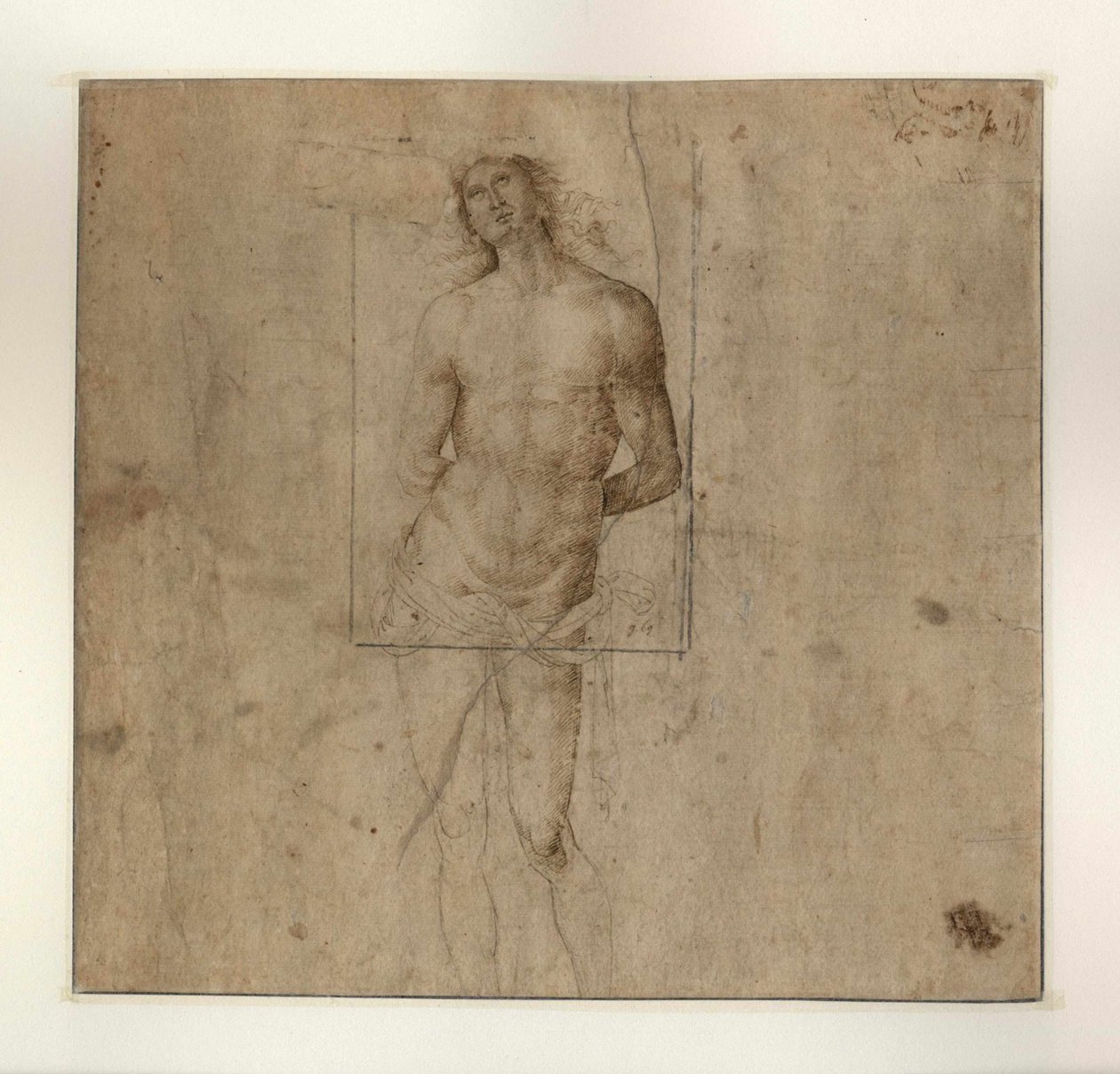 Der heilige Sebastian, ca. 1500 von Perugino