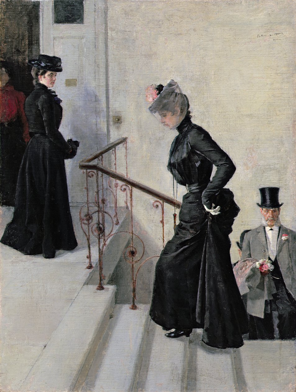 Auf den Stufen von Peter Alexandrovich Nilus