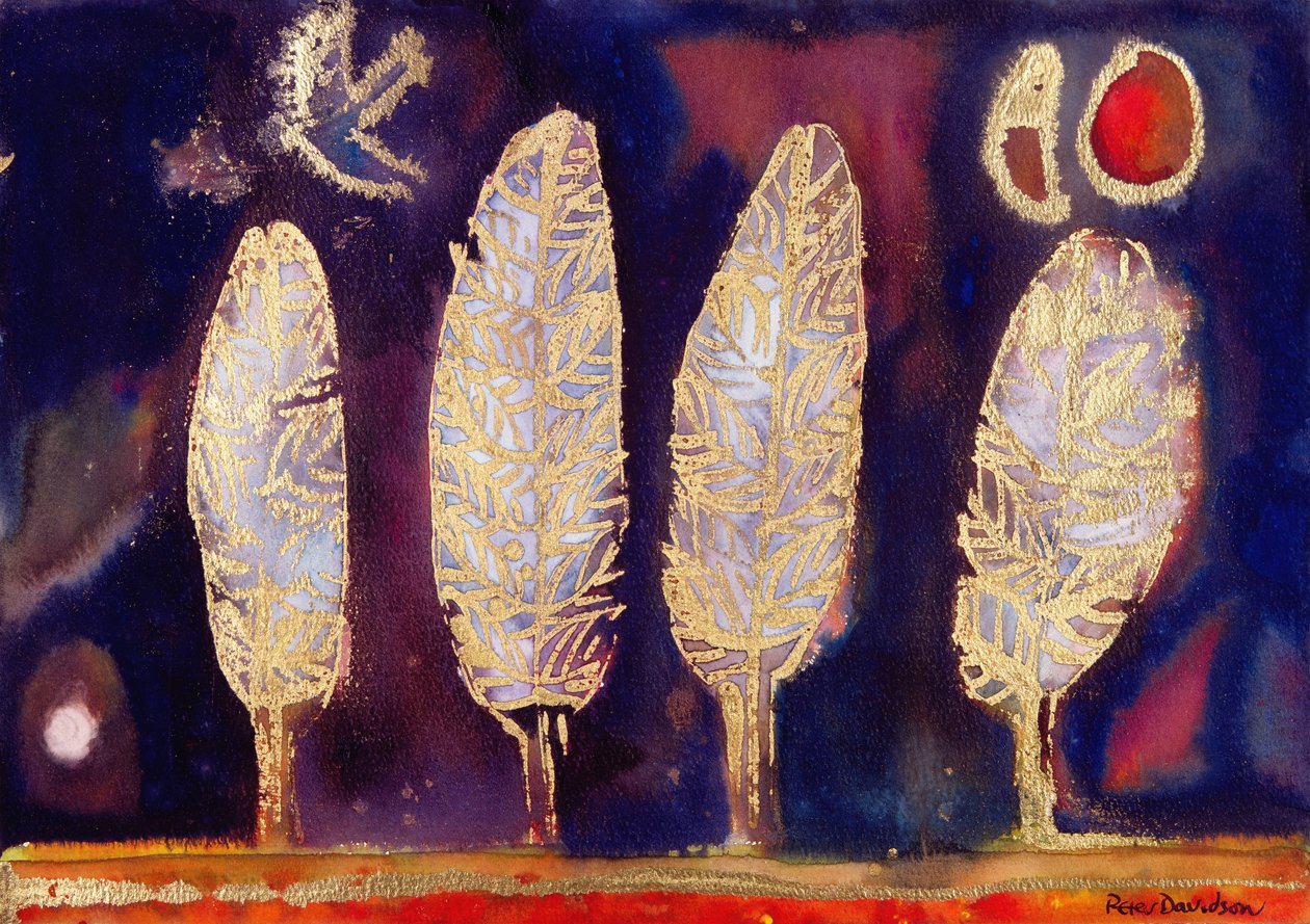 Nachtbäume, 1996 von Peter Davidson