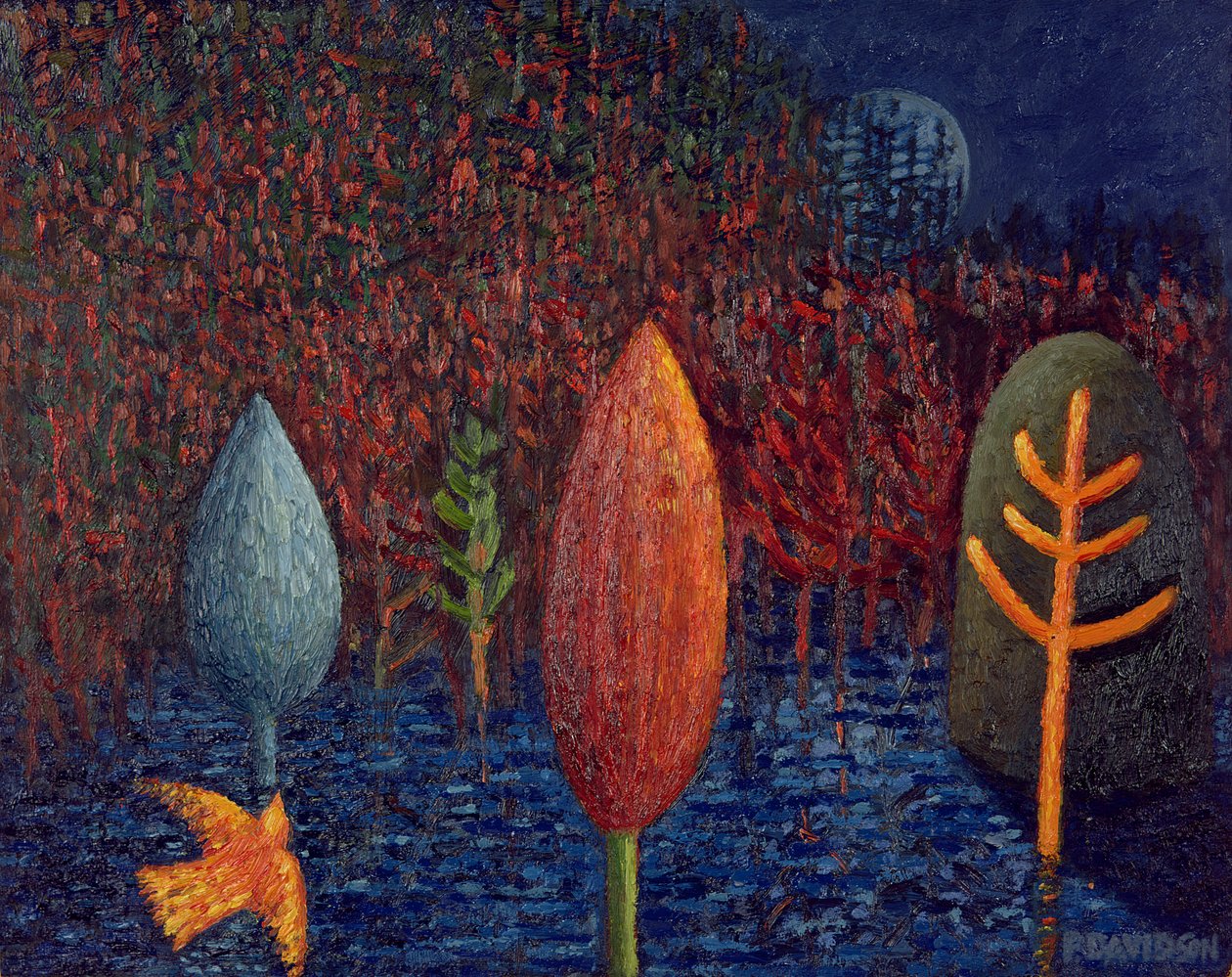 Am Rande der Lagune, 1997 von Peter Davidson