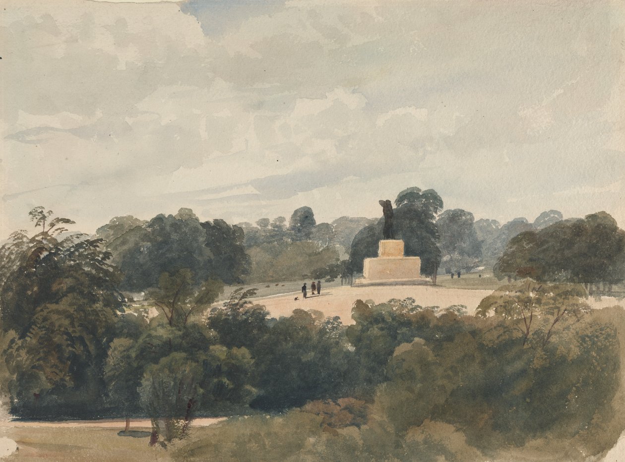 Achilles-Statue, Hyde Park, London von Peter de Wint