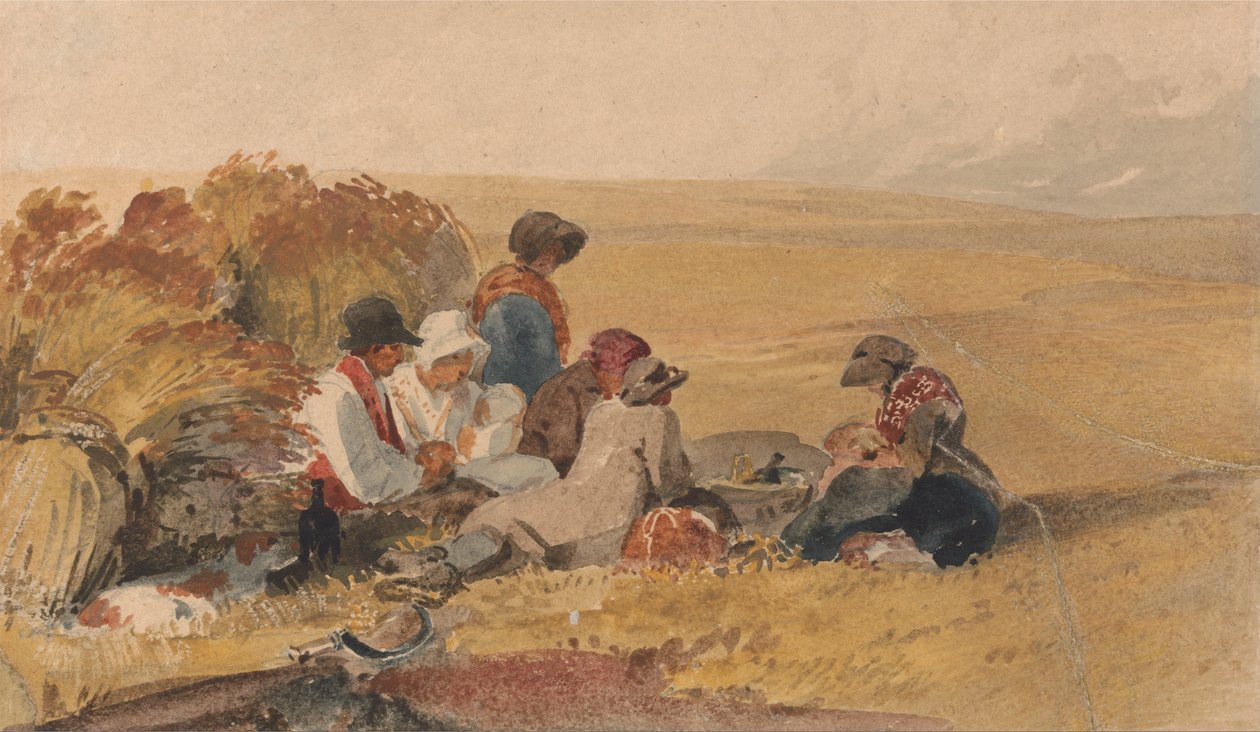 Die Erntearbeiter von Peter de Wint