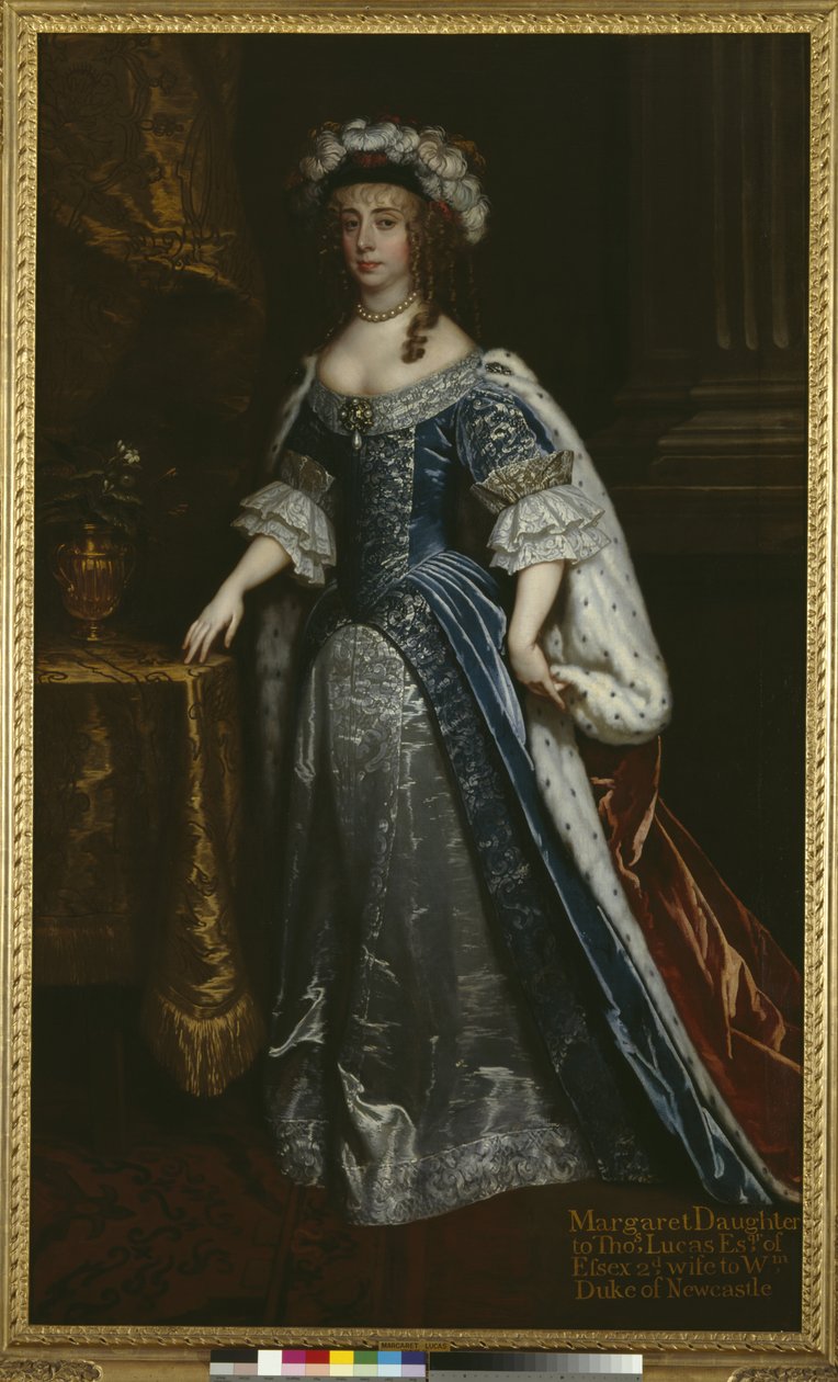 Margaret Lucas, Herzogin von Newcastle, ca. 1665 von Peter Lely