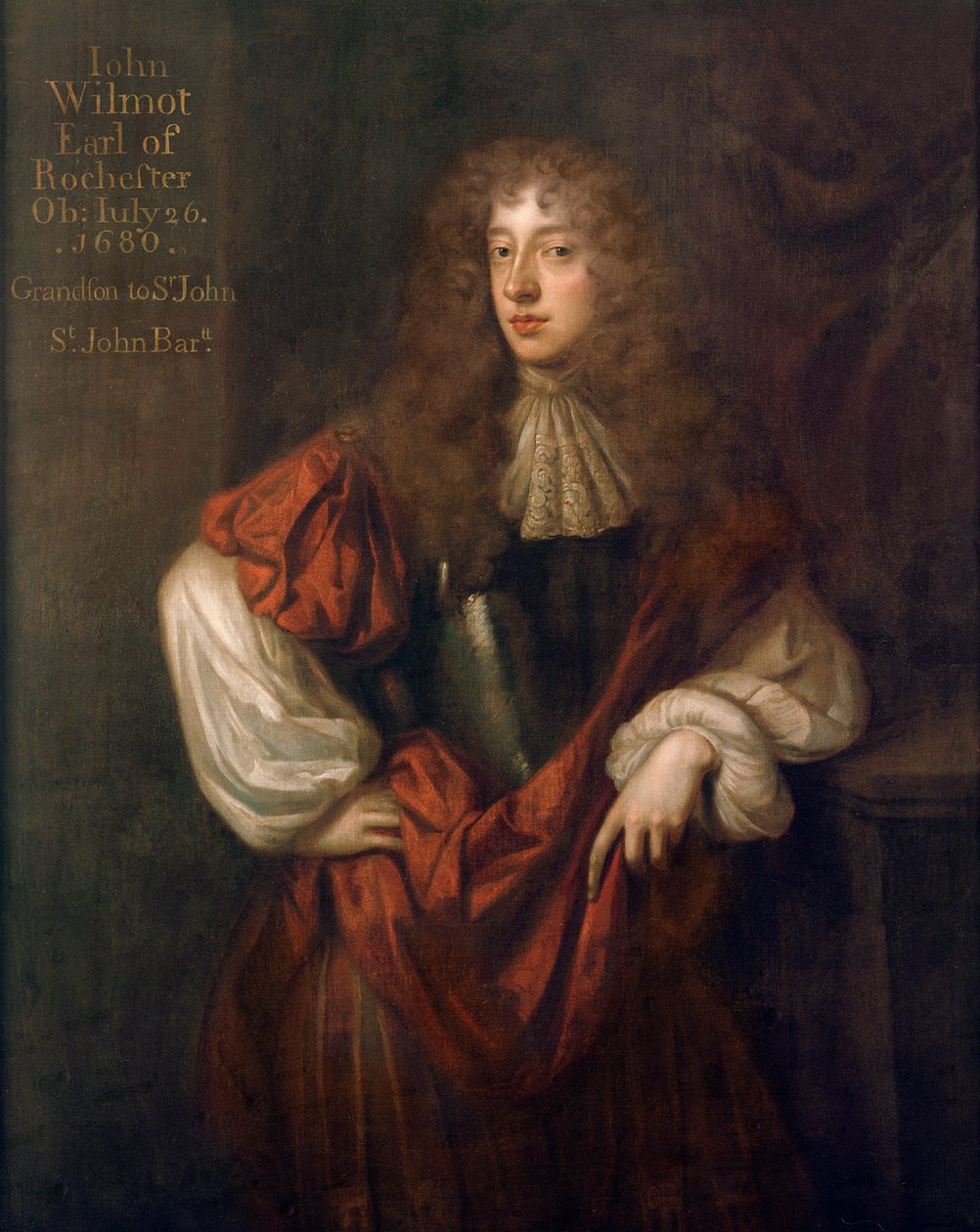 Porträt von John Wilmot (1647-80), 2. Earl of Rochester von Peter Lely