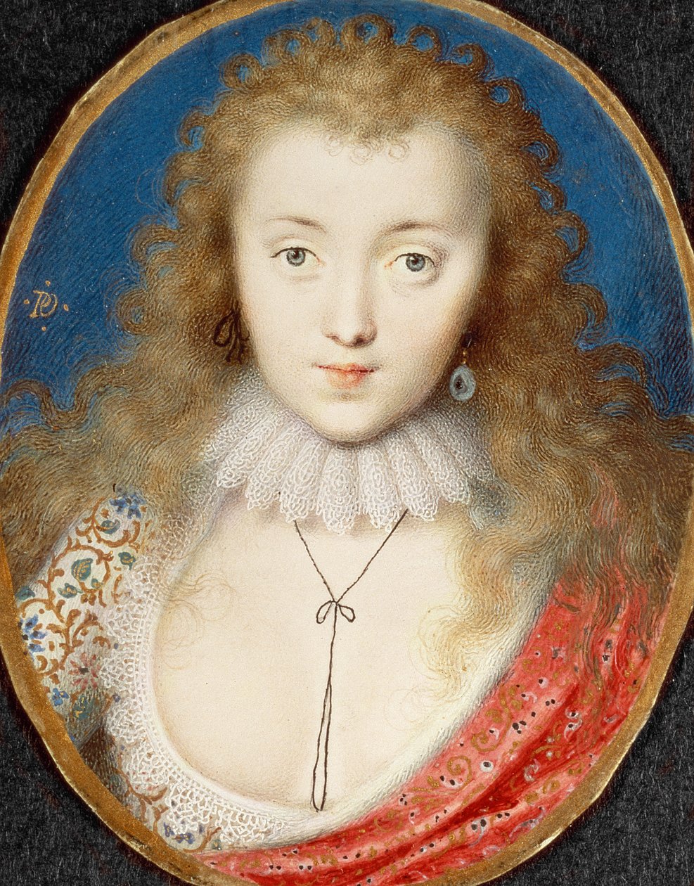 Porträt eines Mädchens, wahrscheinlich Venetia Stanley, später Lady Digby von Peter Oliver