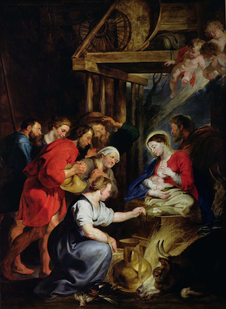 Anbetung der Hirten von Peter Paul Rubens