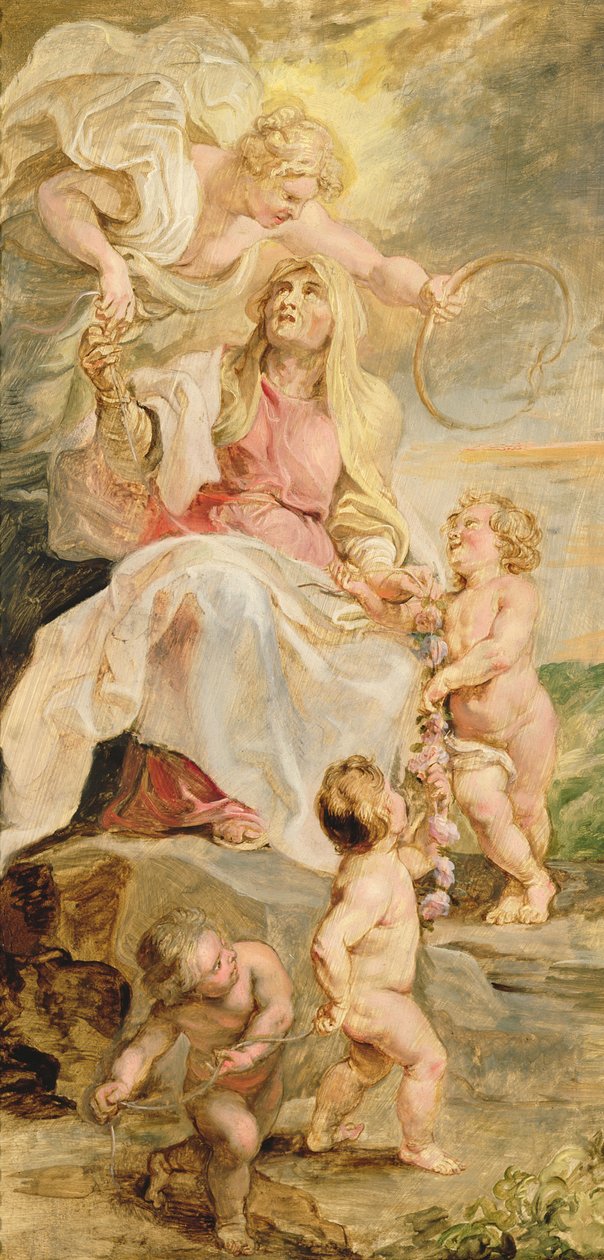 Allegorie der Ewigkeit, ca. 1625-30 von Peter Paul Rubens