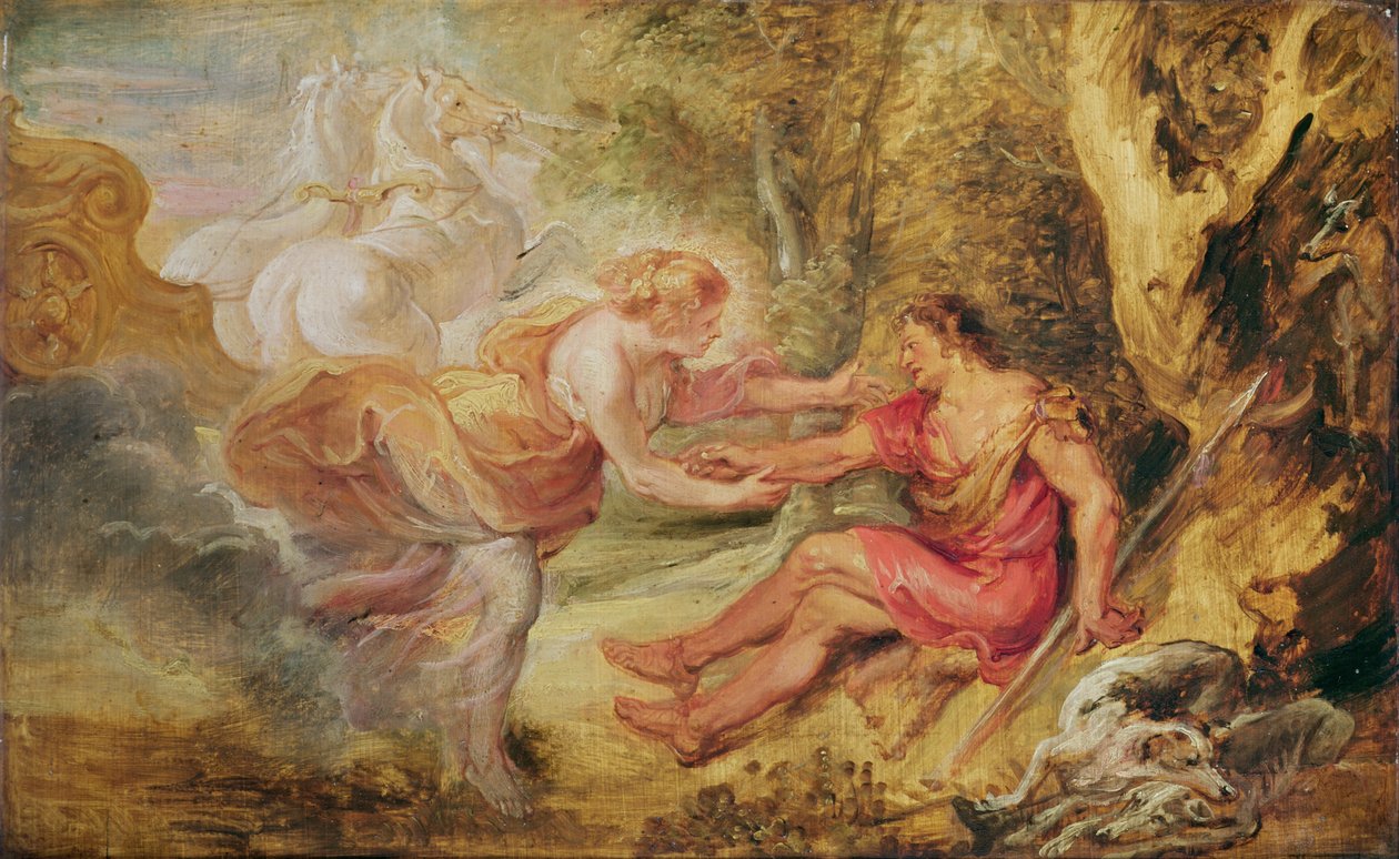 Aurora entführt Cephalus, 1636 von Peter Paul Rubens