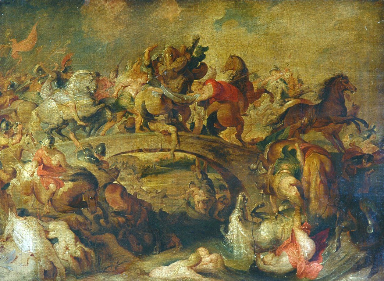 Schlacht der Amazonen von Peter Paul Rubens