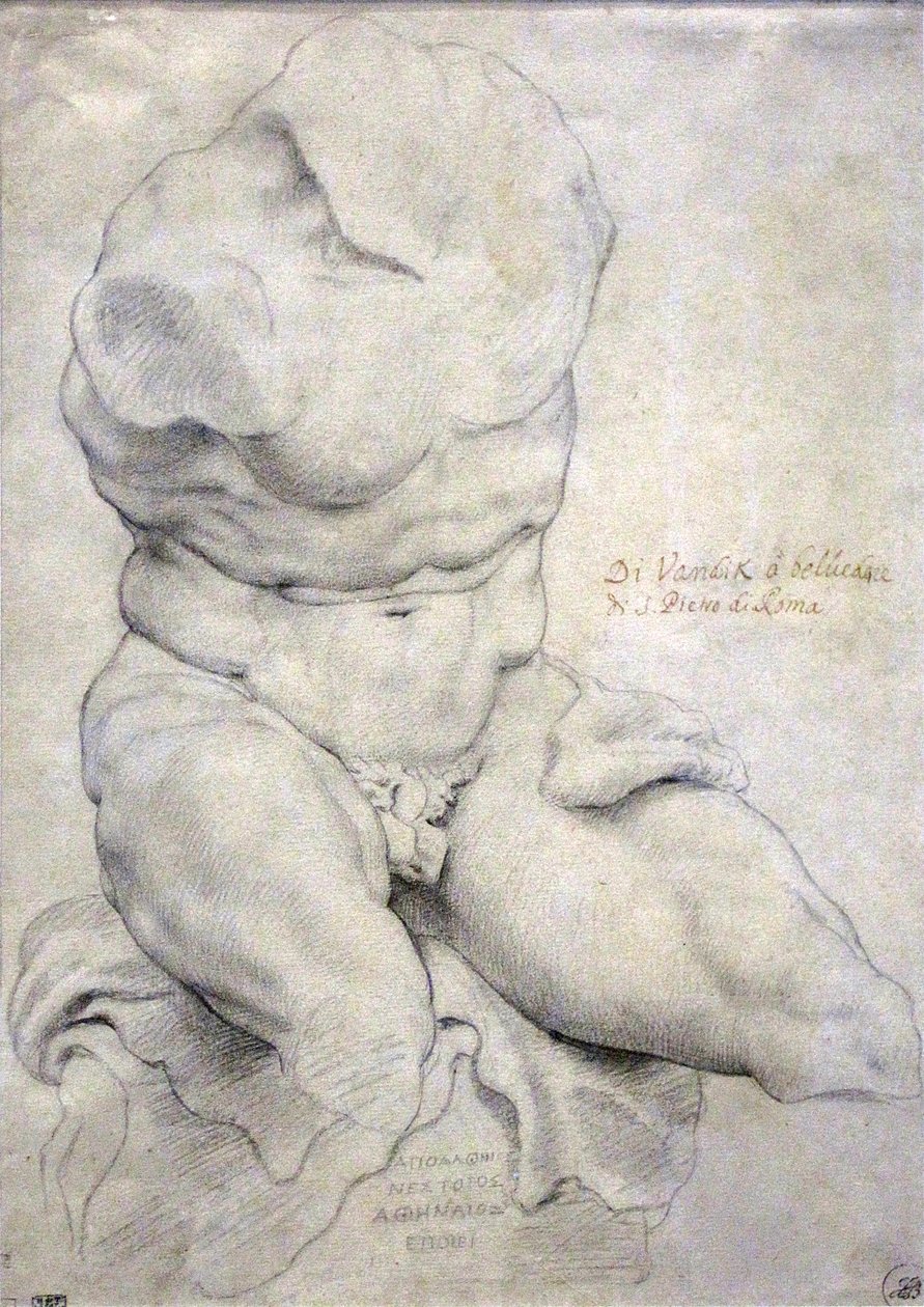Belvedere Torso von Peter Paul Rubens