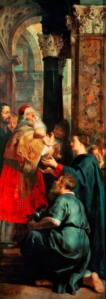 Darstellung Christi im Tempel von Peter Paul Rubens
