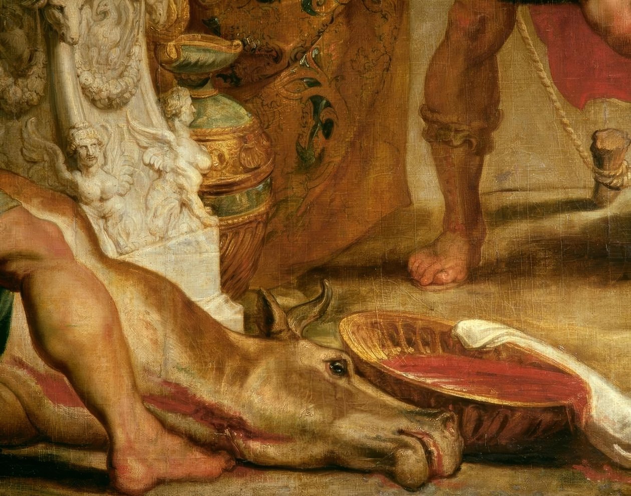 Das Deuten der Vorzeichen von Peter Paul Rubens