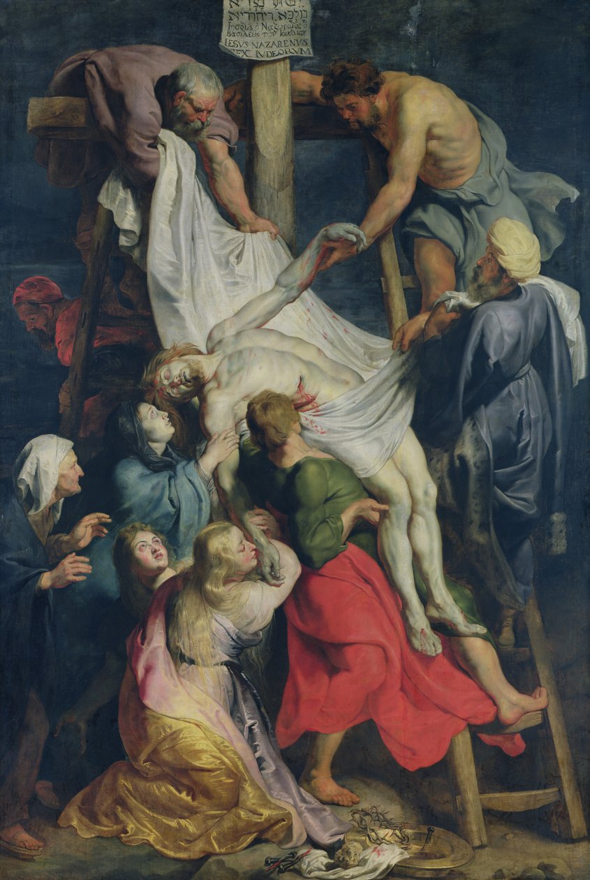 Kreuzabnahme, 1617 von Peter Paul Rubens