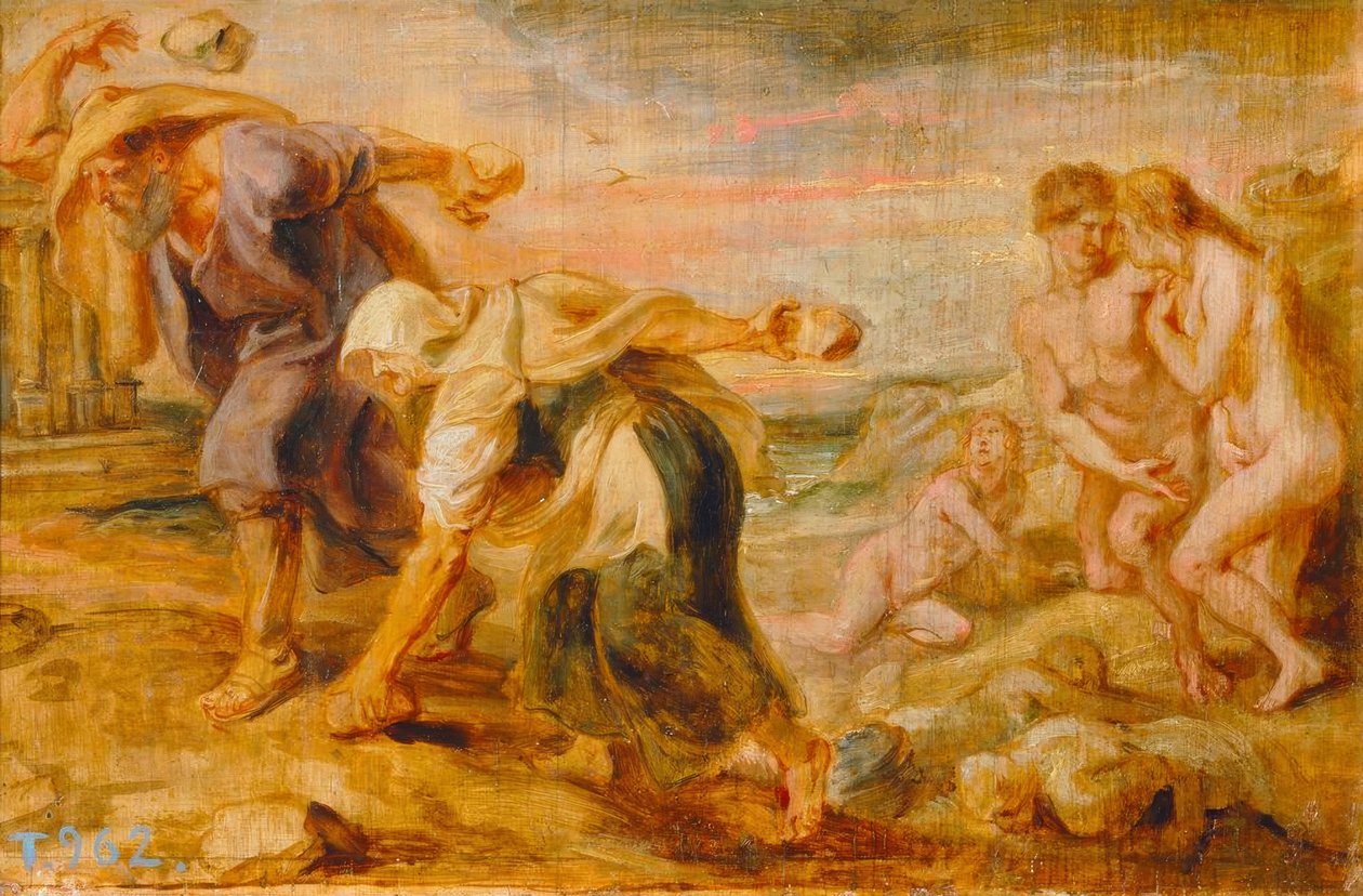 Deukalion und Pyrrha von Peter Paul Rubens