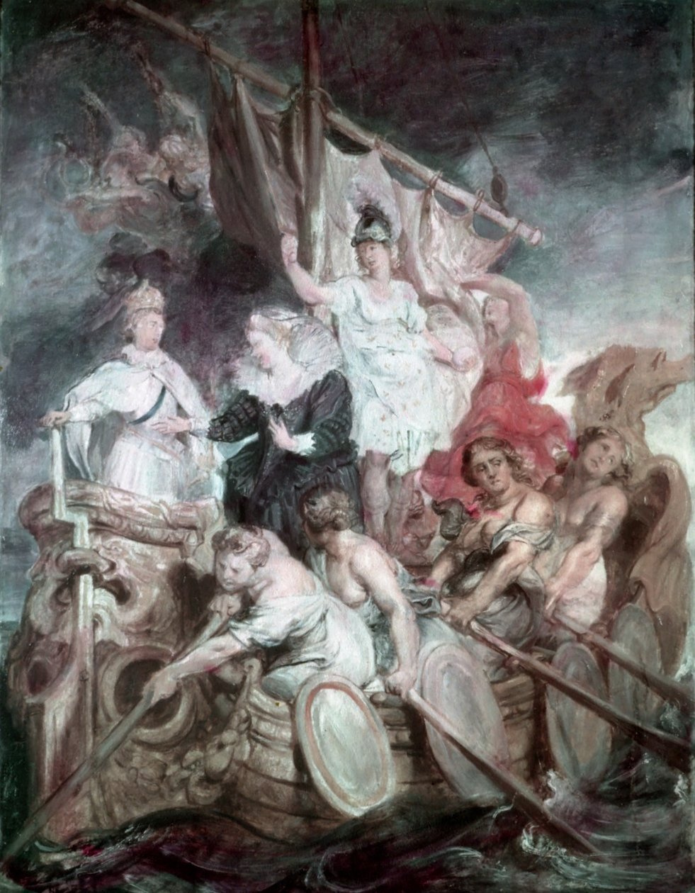 Die Volljährigkeit Ludwigs XIII. von Peter Paul Rubens