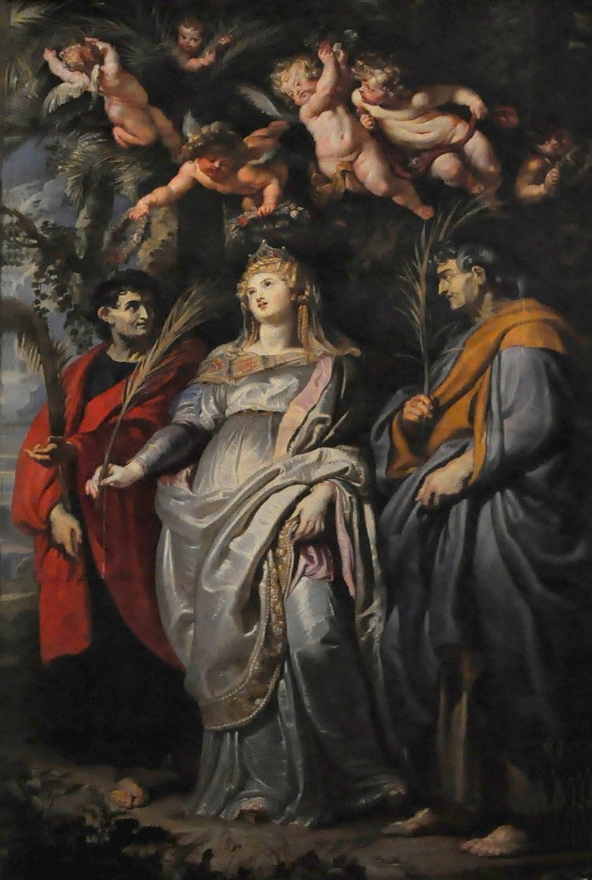 Flavia Domitilla von Terracina von Peter Paul Rubens