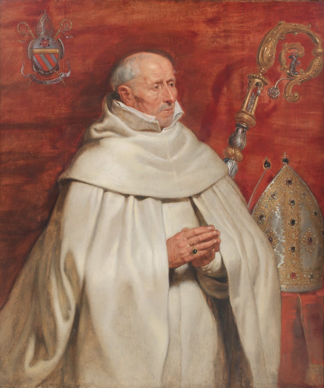 Matthaeus Yrsselius (1541-1629), Abt der Sint-Michiels-Abtei in Antwerpen von Peter Paul Rubens