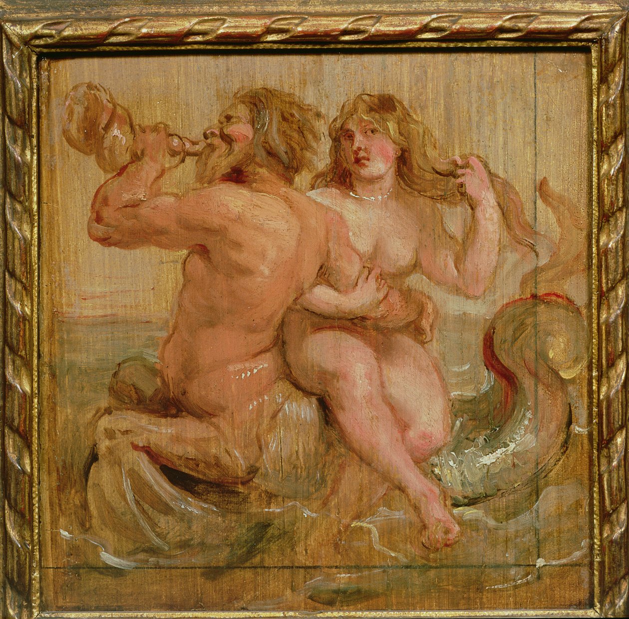 Nereide und Triton, 1636 von Peter Paul Rubens