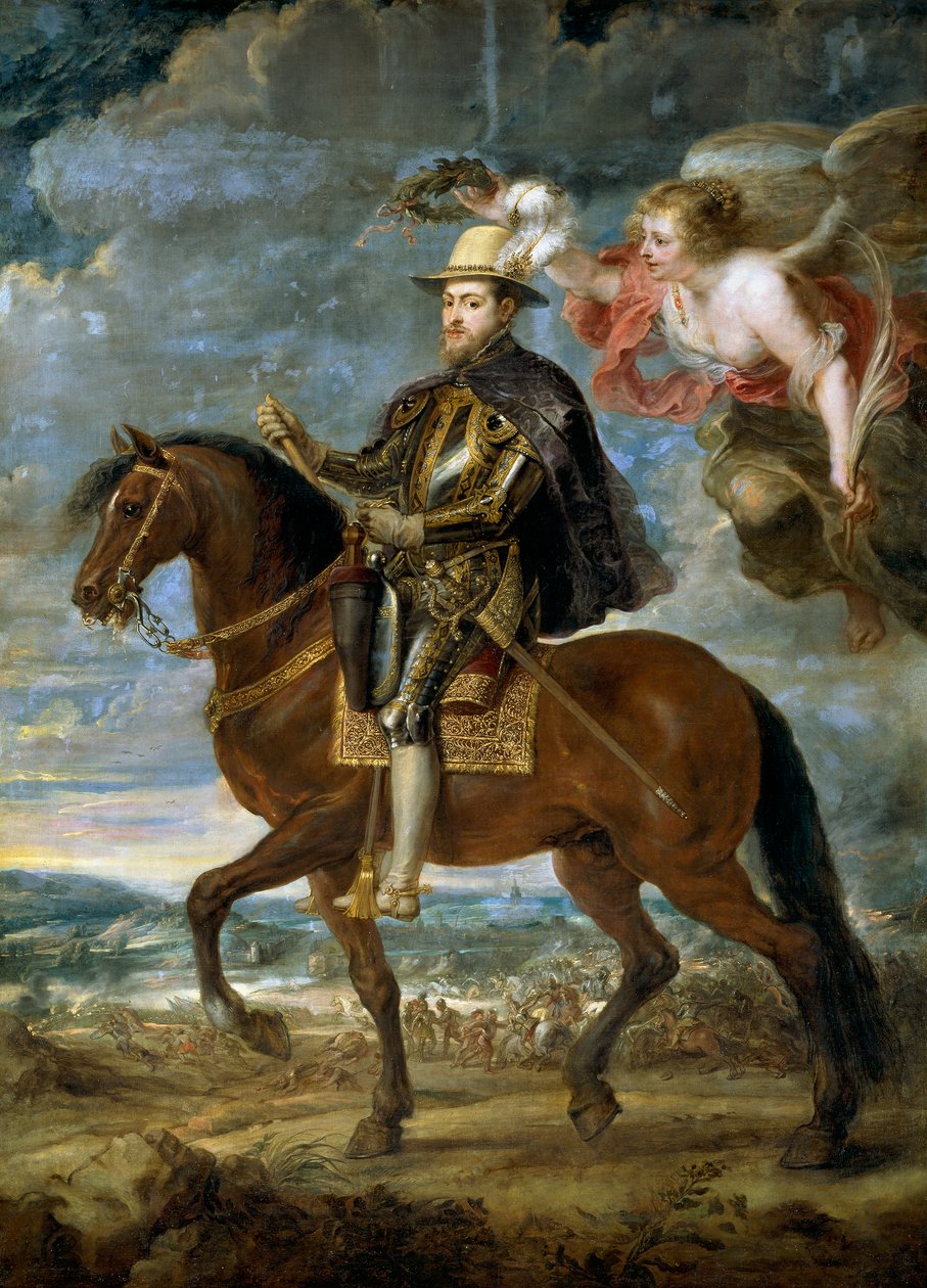 Porträt von Philipp II. von Spanien von Peter Paul Rubens