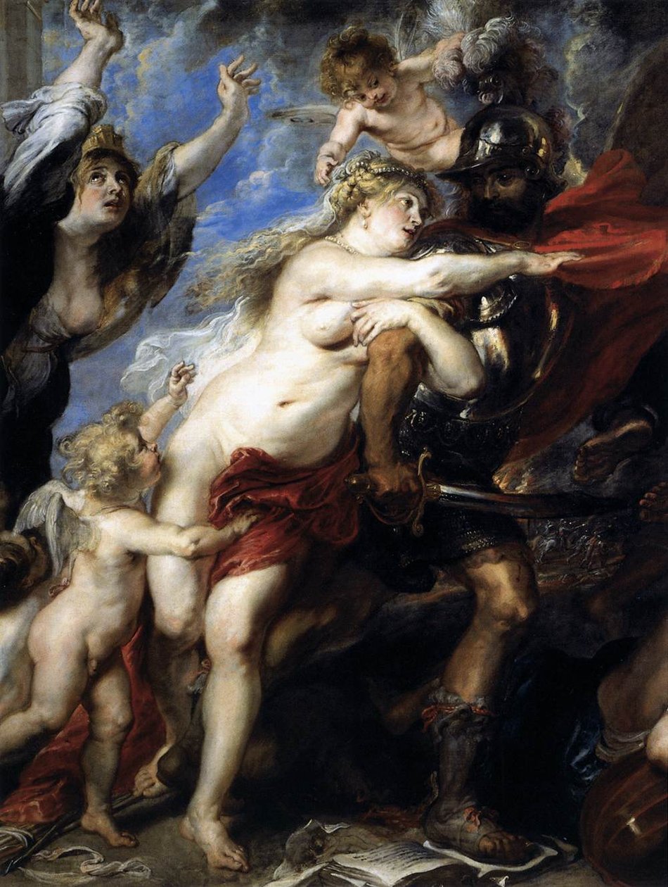 Die Folgen des Krieges (Detail) von Peter Paul Rubens