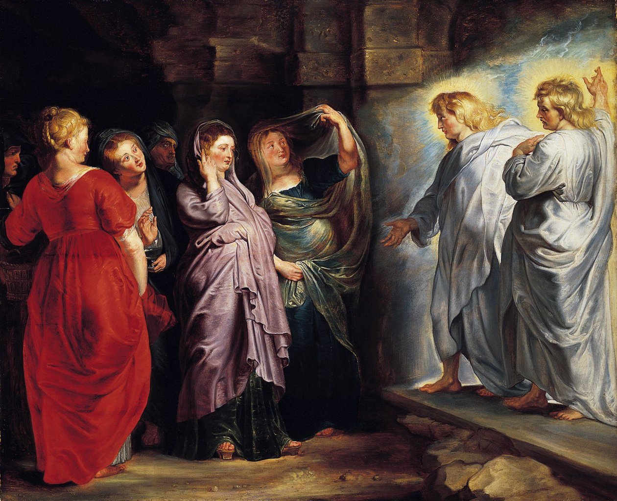 Die heiligen Frauen am Grab von Peter Paul Rubens