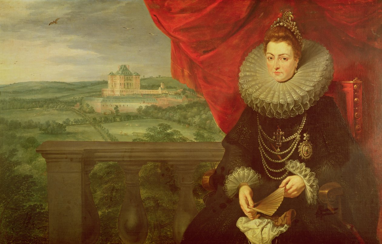 Die Infantin Isabella Clara Eugenia (1566-1633) von Peter Paul Rubens