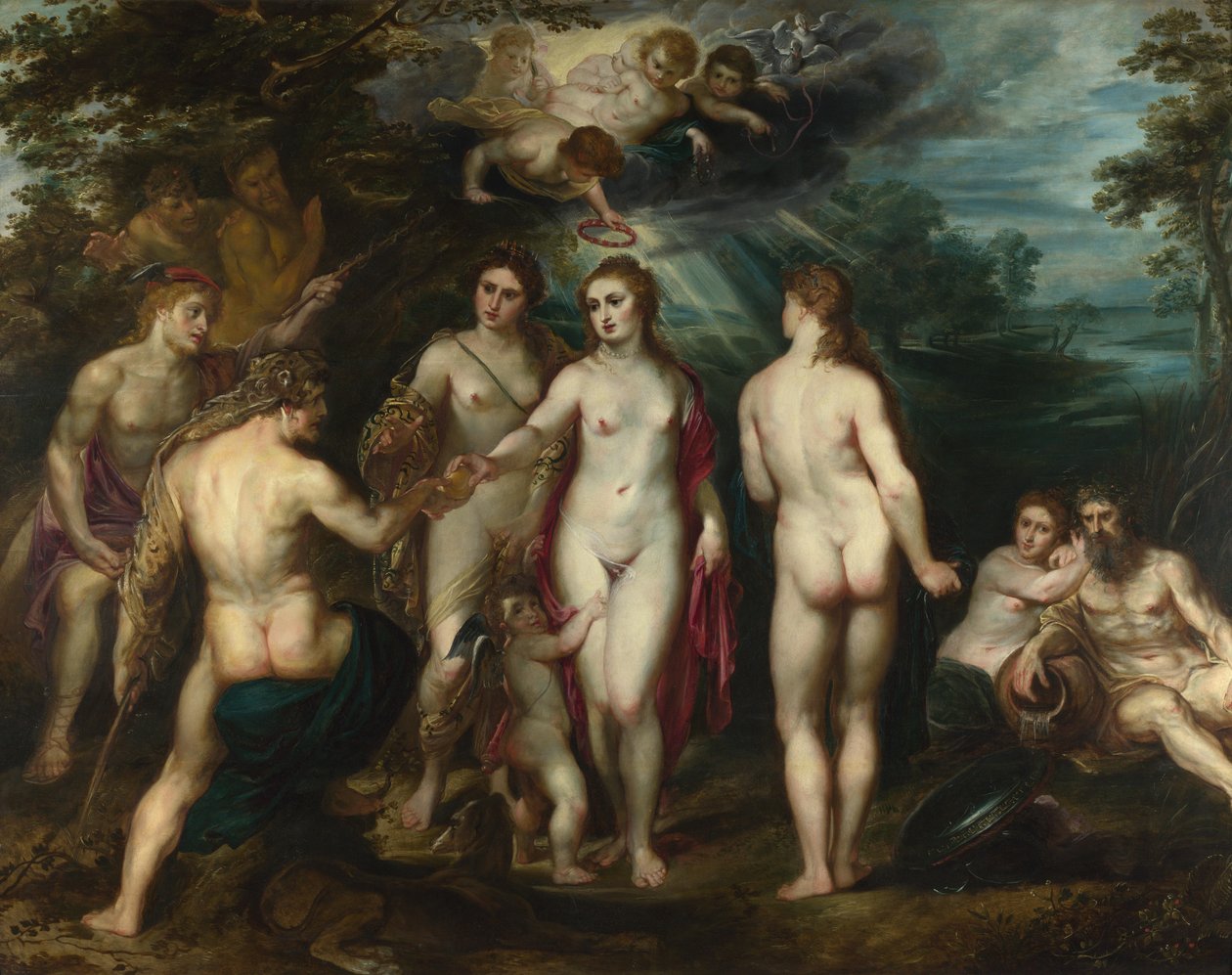 Das Urteil des Paris von Peter Paul Rubens