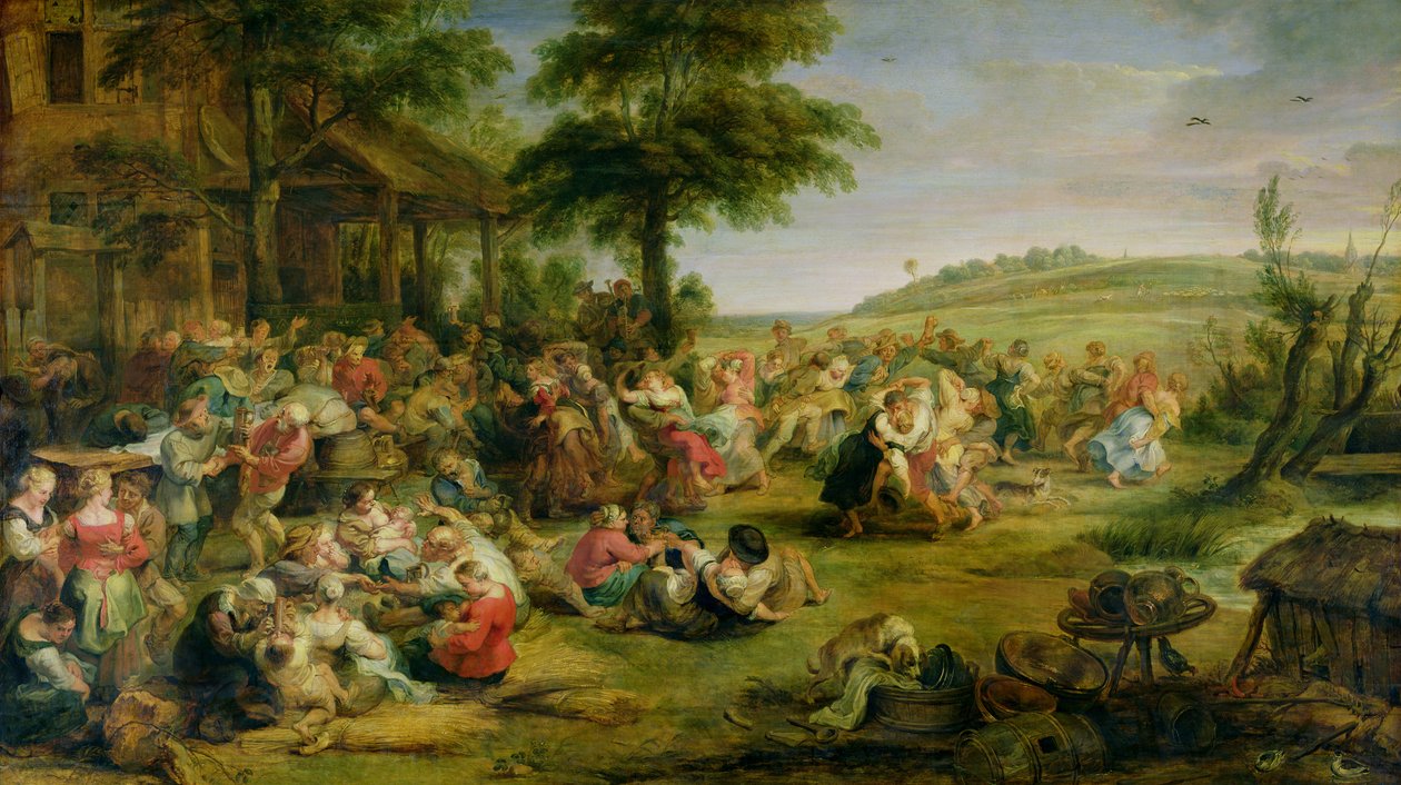 Das Kermesse, ca. 1635-38 von Peter Paul Rubens