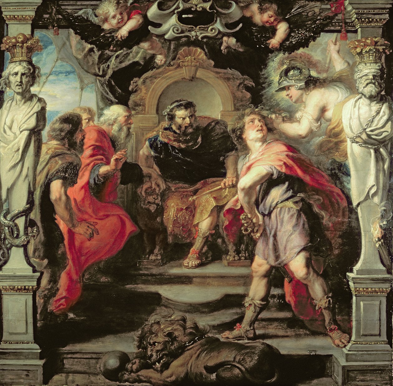 Der Zorn des Achilles, um 1633 von Peter Paul Rubens