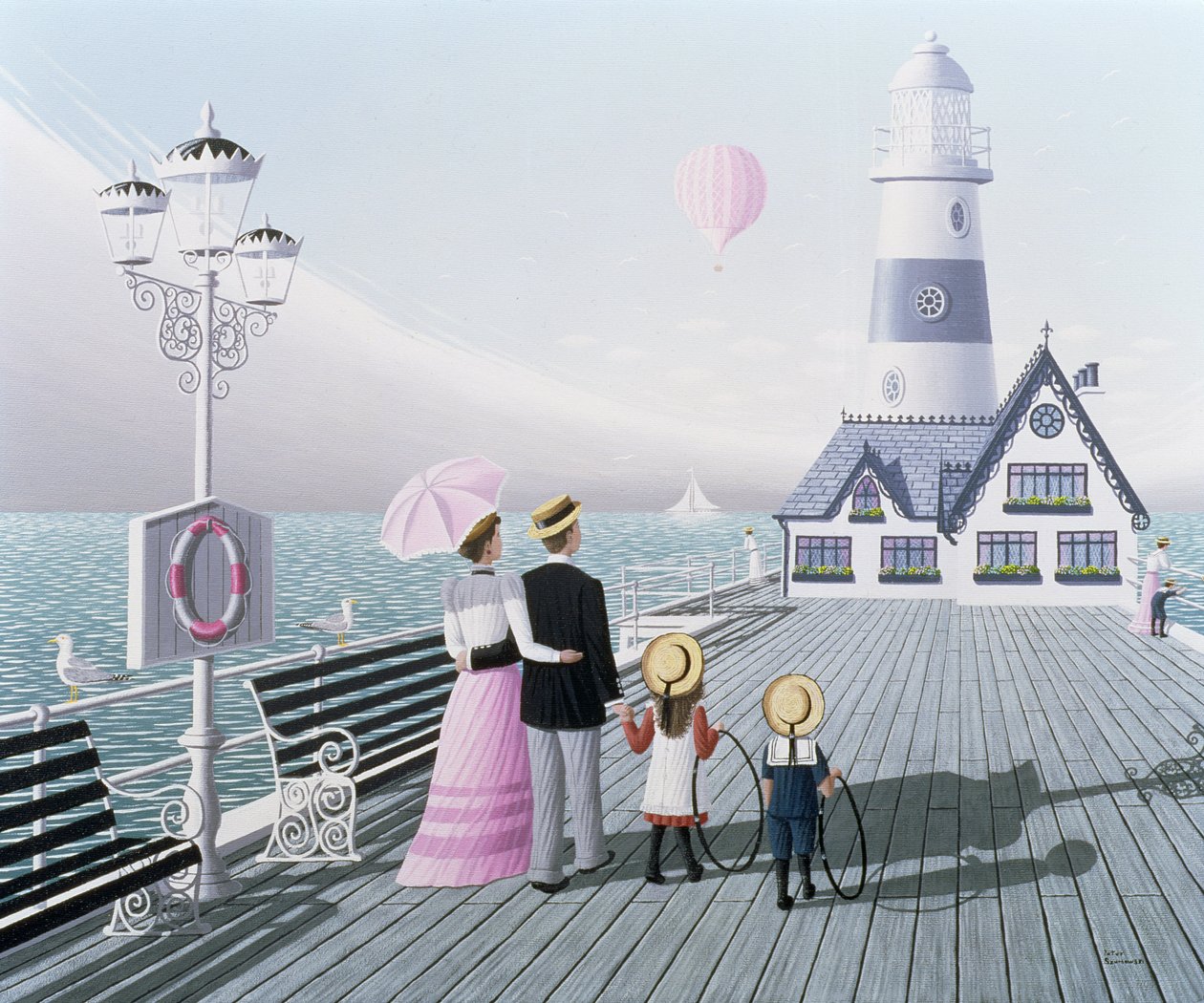 Der Leuchtturm, 1996 von Peter Szumowski