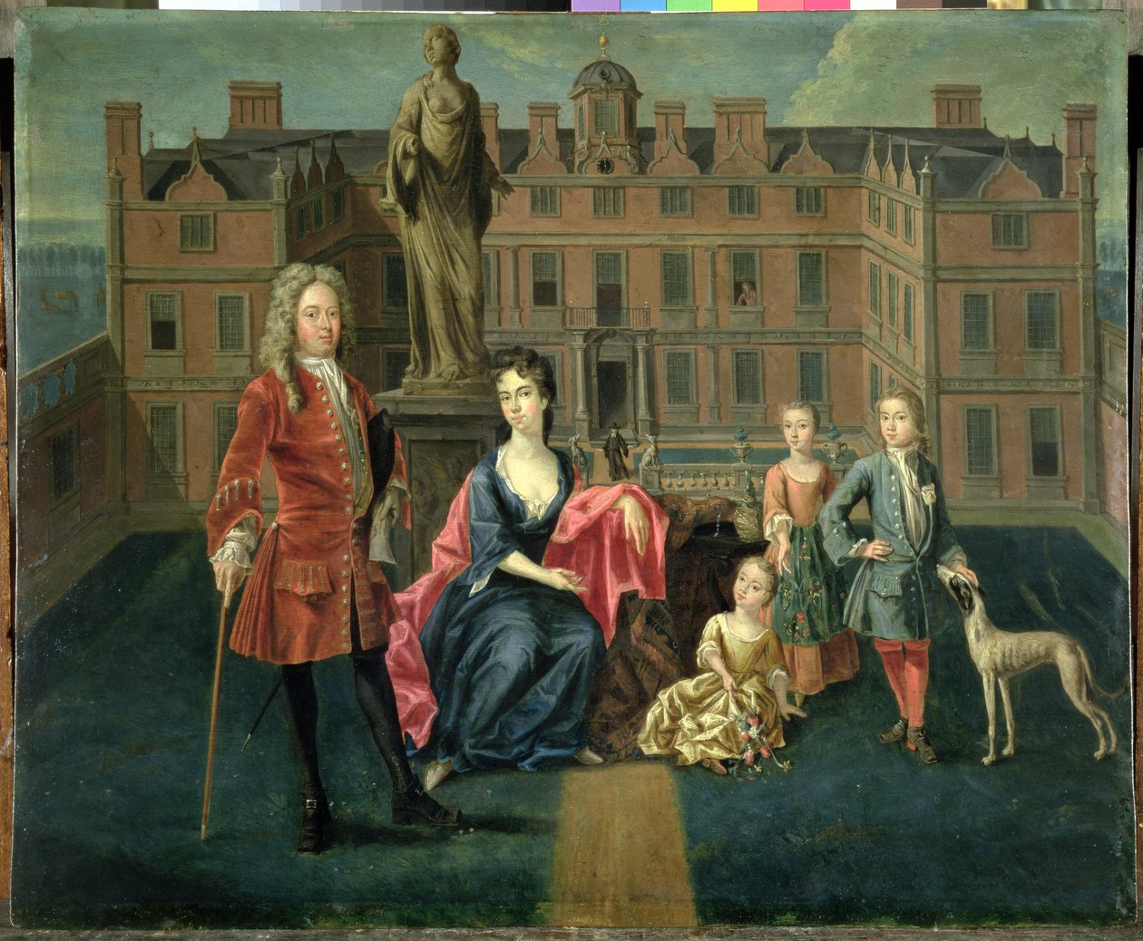 Die Familie North in Glemham, 1715-16 von Peter Vanderbank