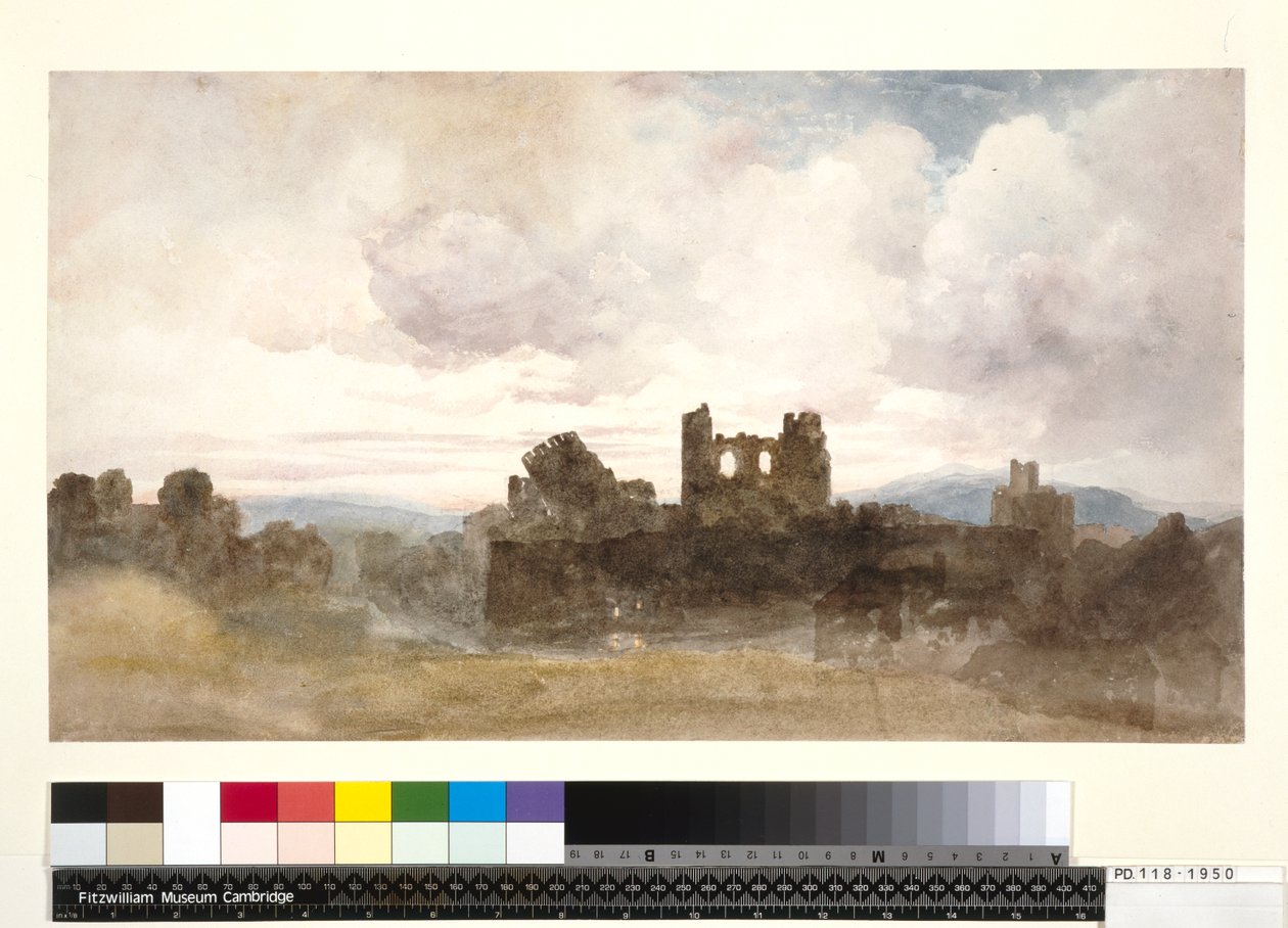 Caerphilly Castle von Peter de Wint
